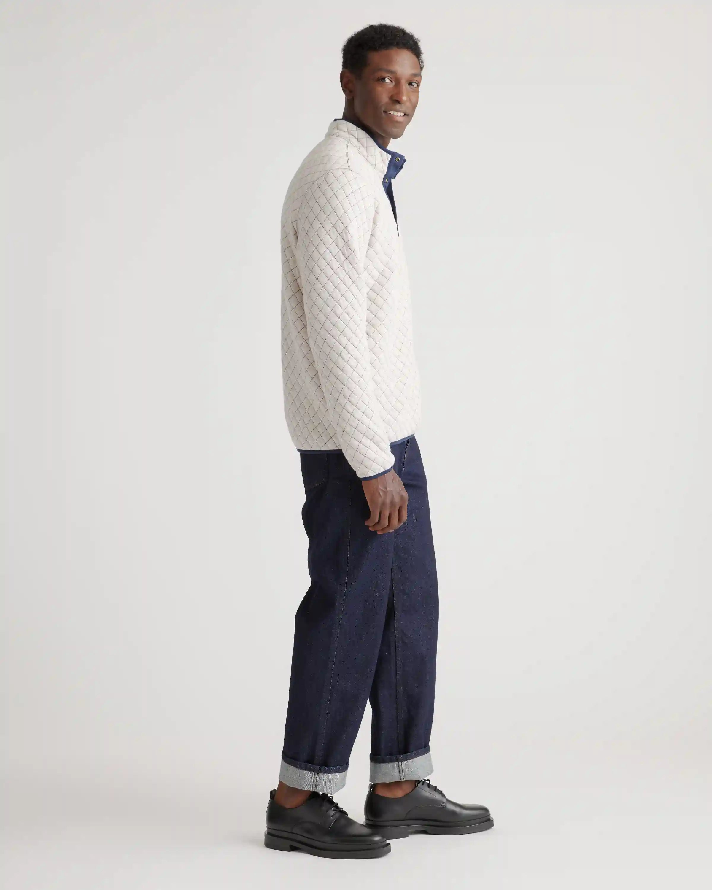 Reversible Quilted Pullover