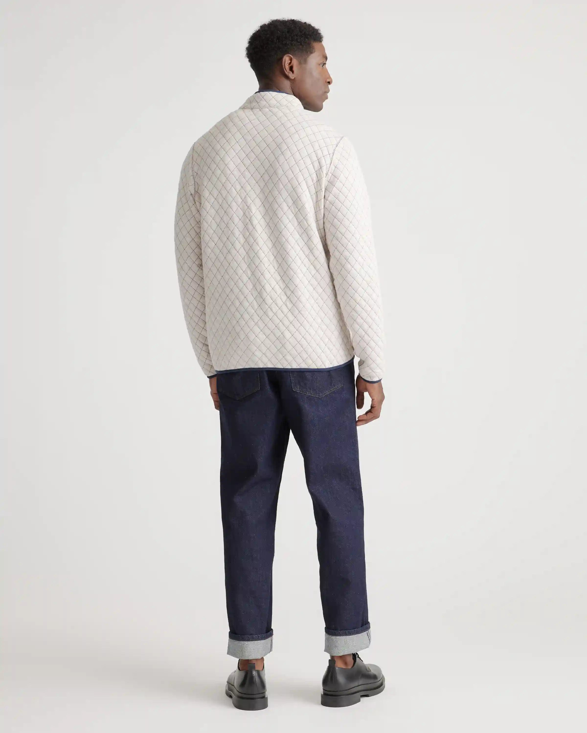 Reversible Quilted Pullover
