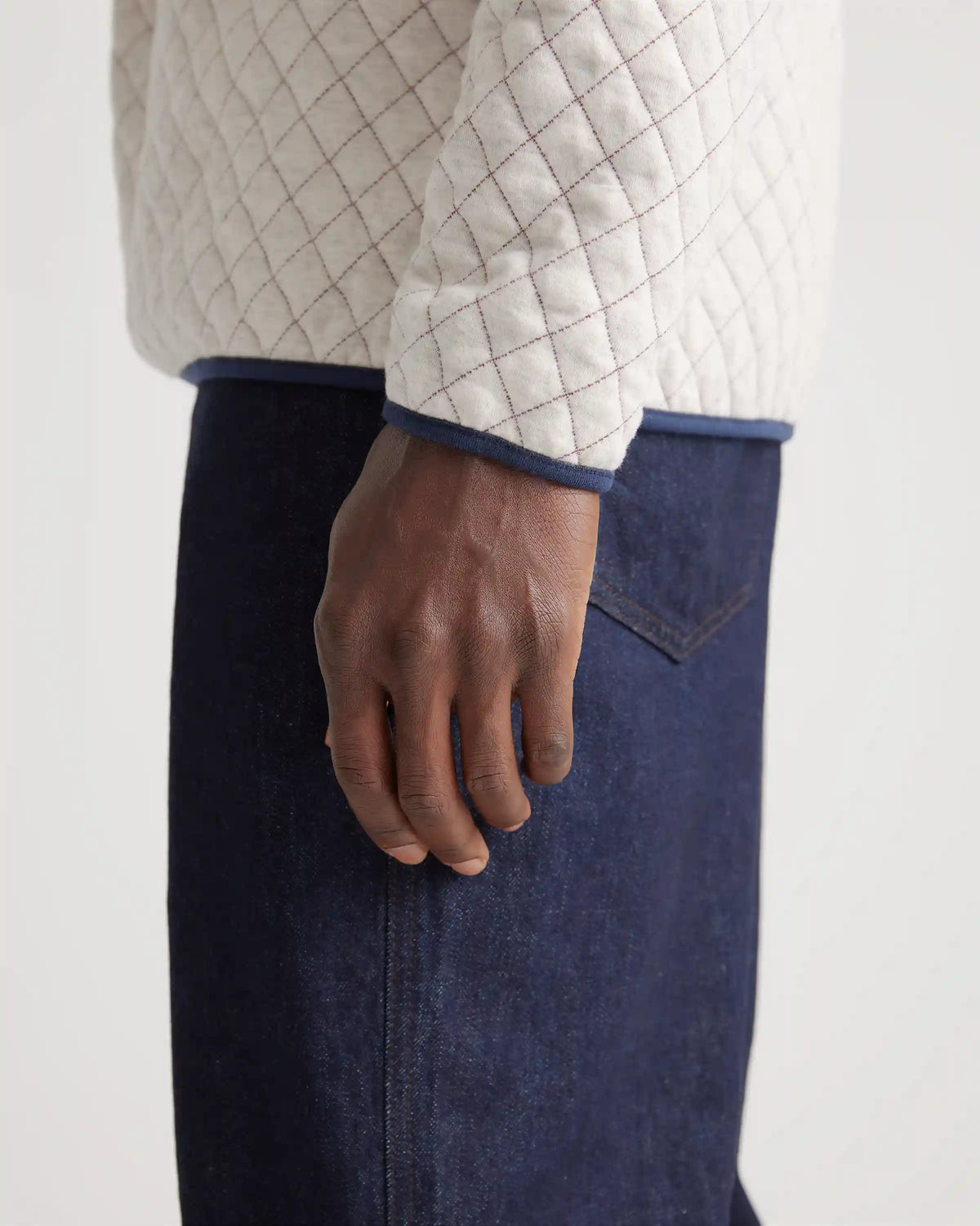 Reversible Quilted Pullover