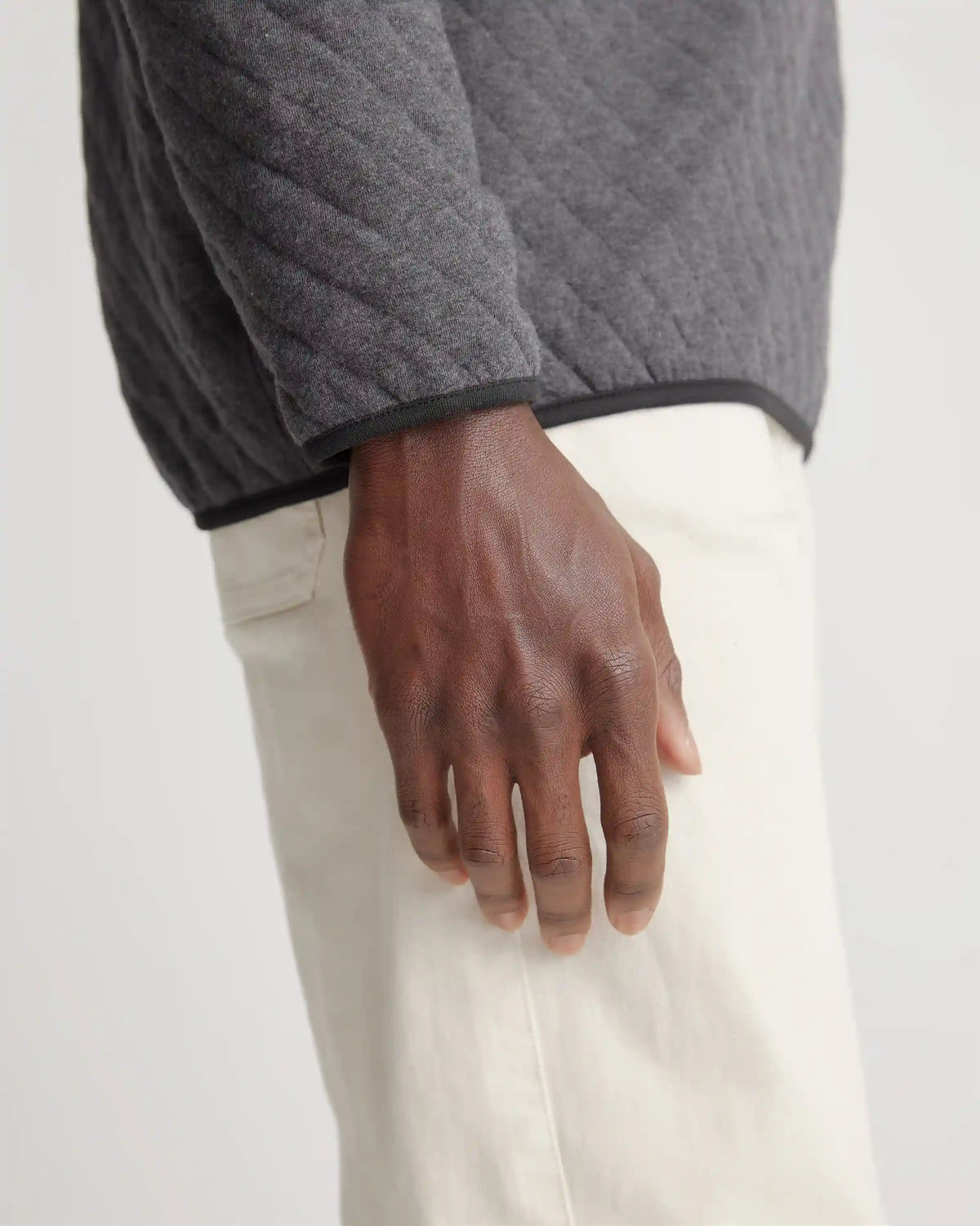Reversible Quilted Pullover