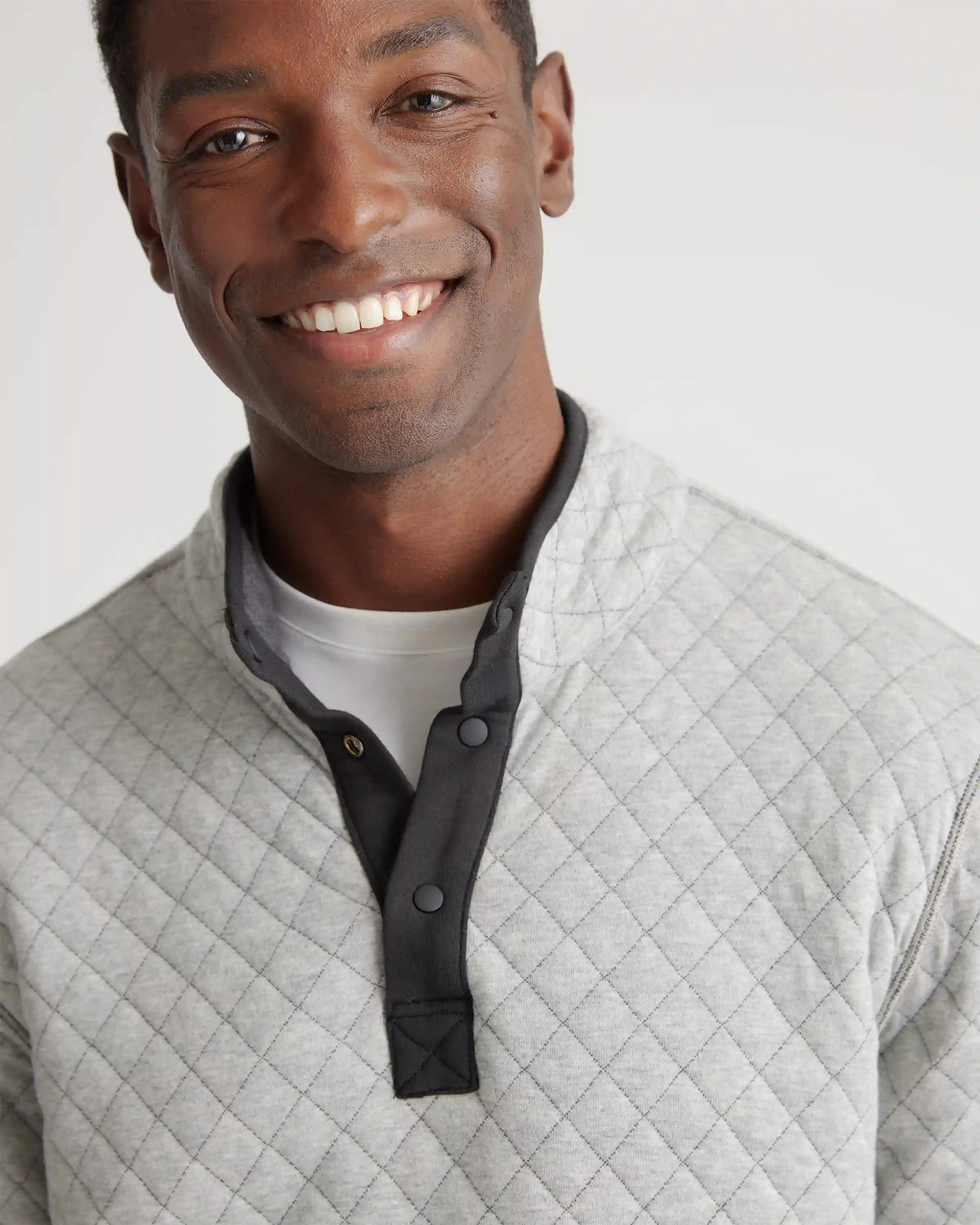 Reversible Quilted Pullover