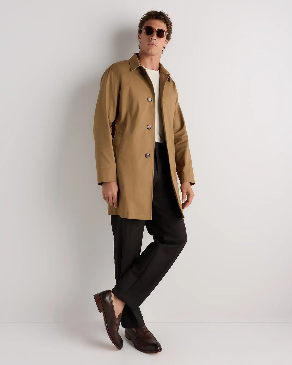 Comfort Stretch Trench Coat
