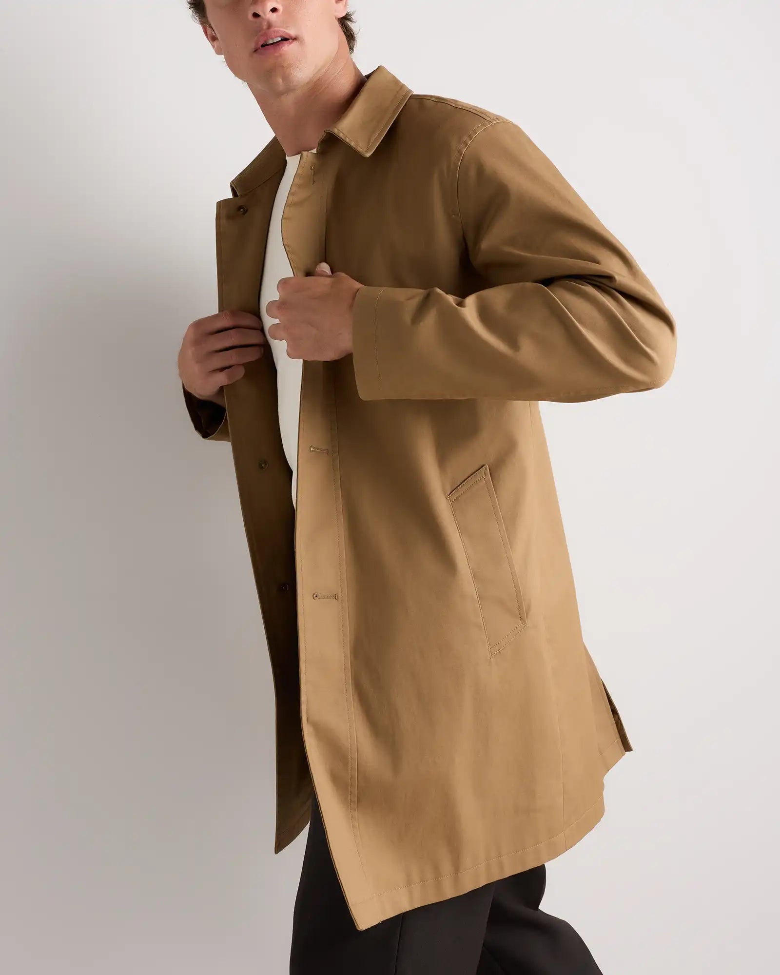 Comfort Stretch Trench Coat