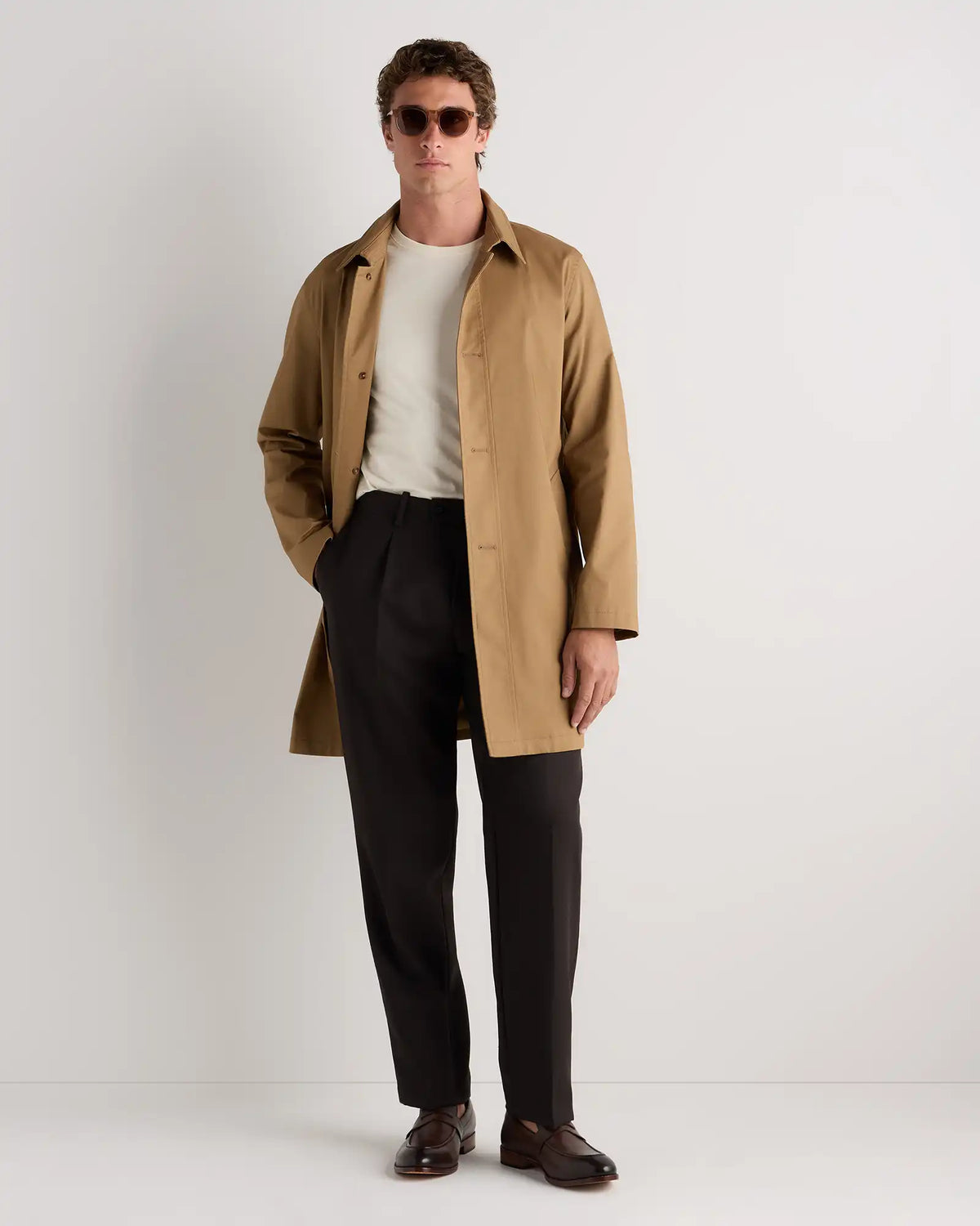 Comfort Stretch Trench Coat