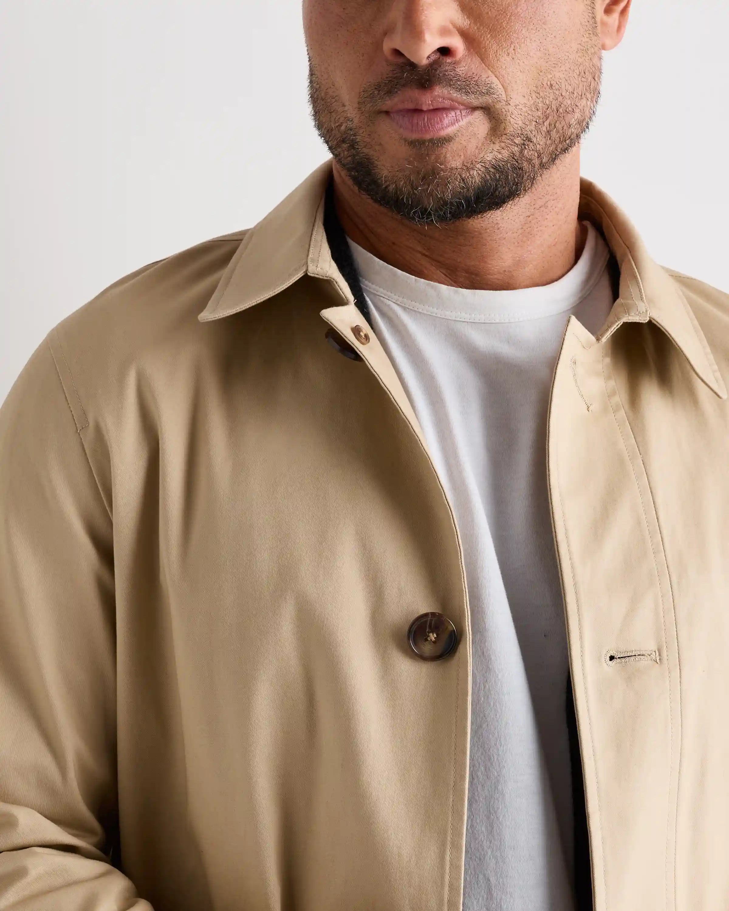 Comfort Stretch Trench Coat