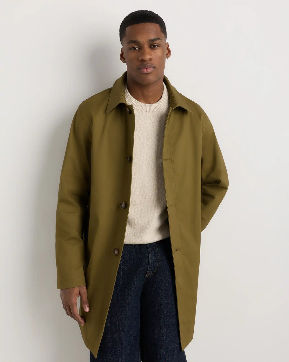 Comfort Stretch Trench Coat
