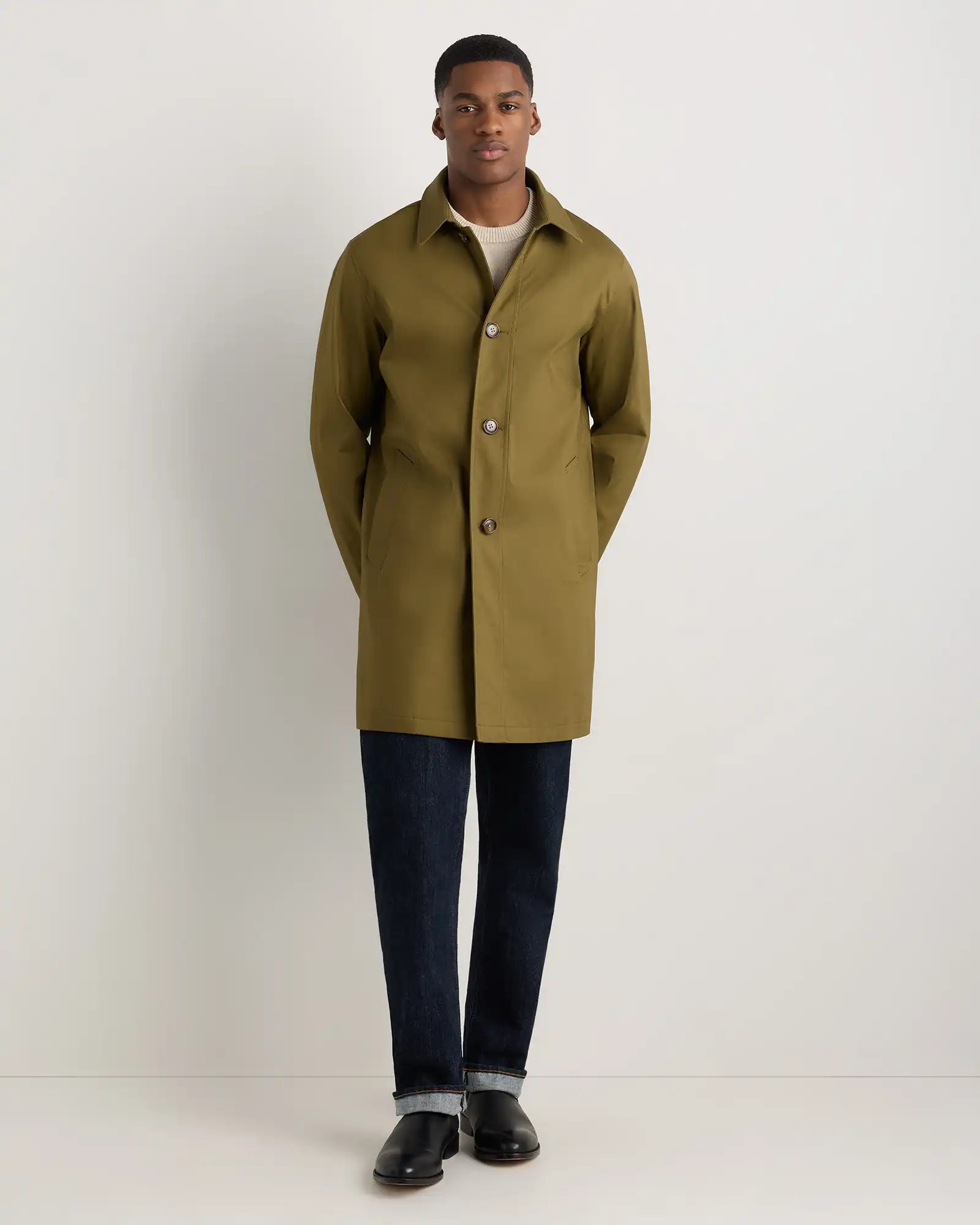 Comfort Stretch Trench Coat