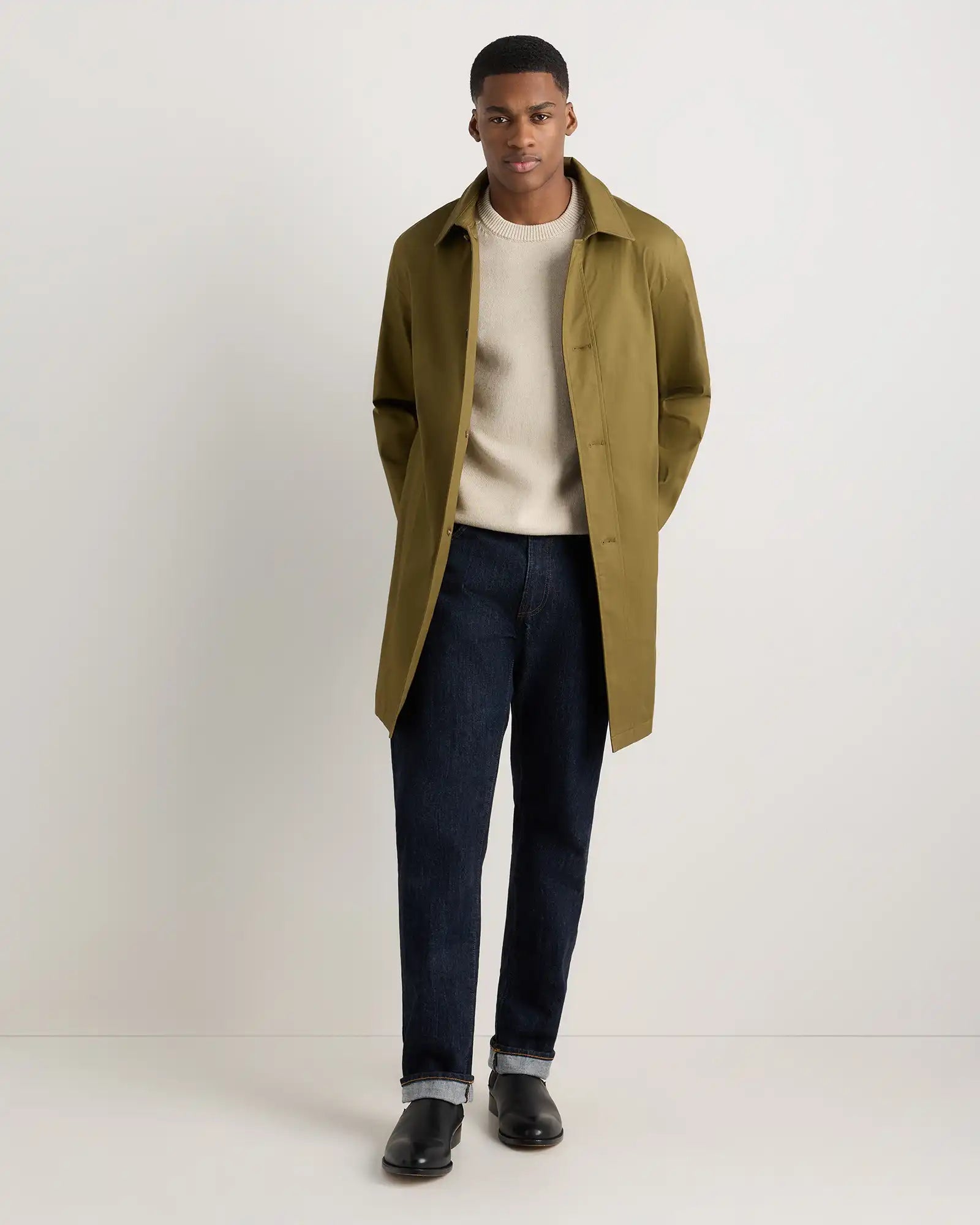 Comfort Stretch Trench Coat