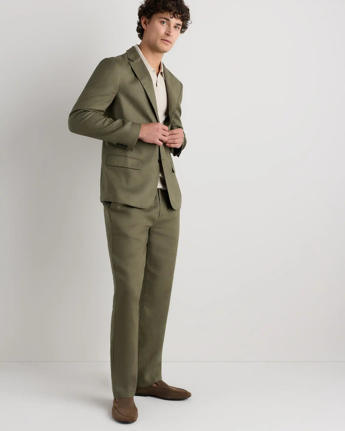 100% European Linen Blazer