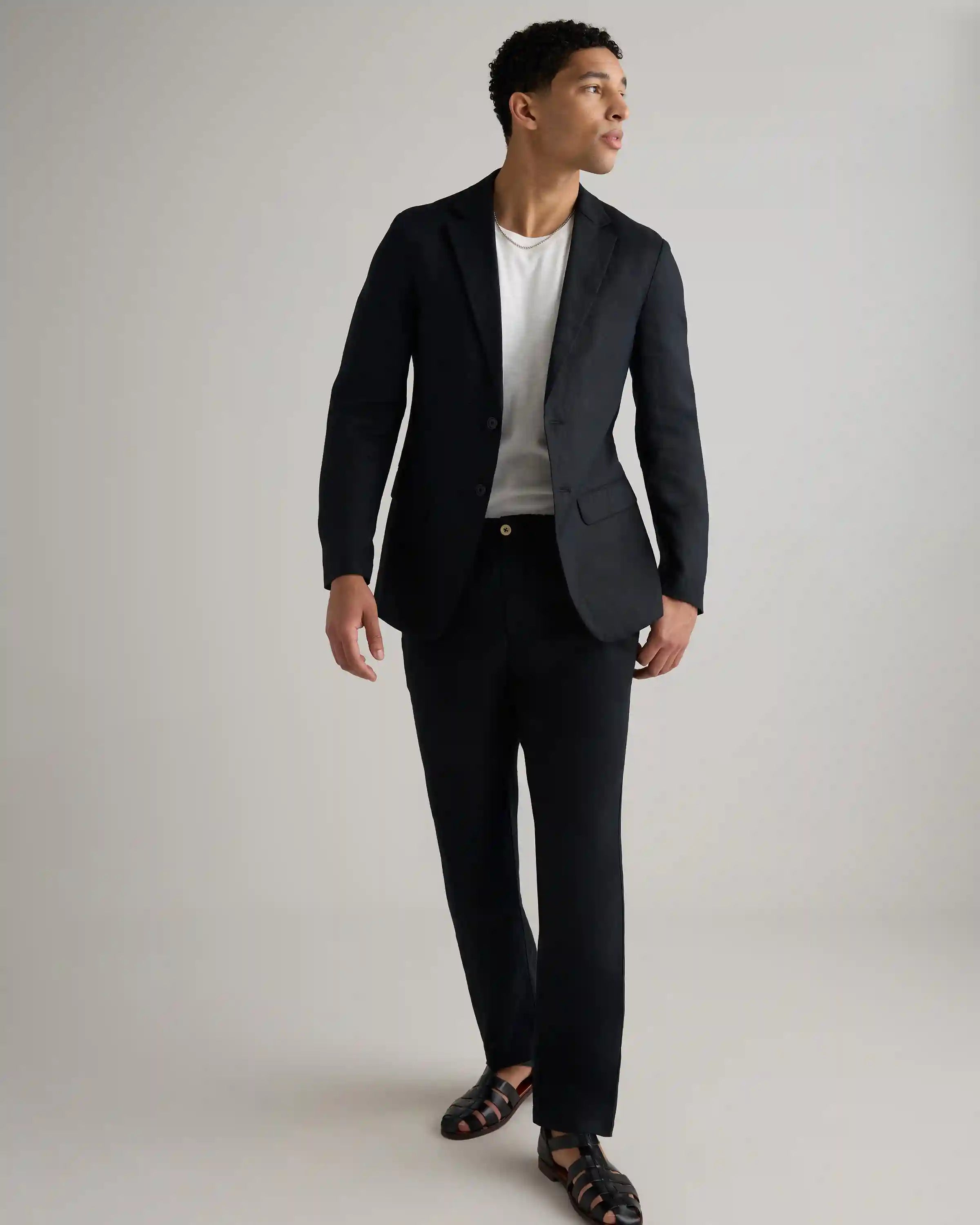 100% European Linen Blazer