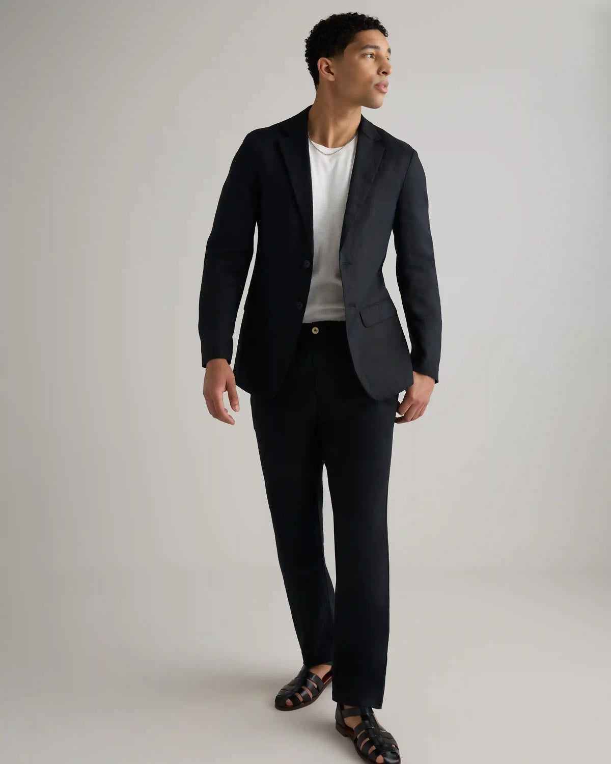 100% European Linen Blazer