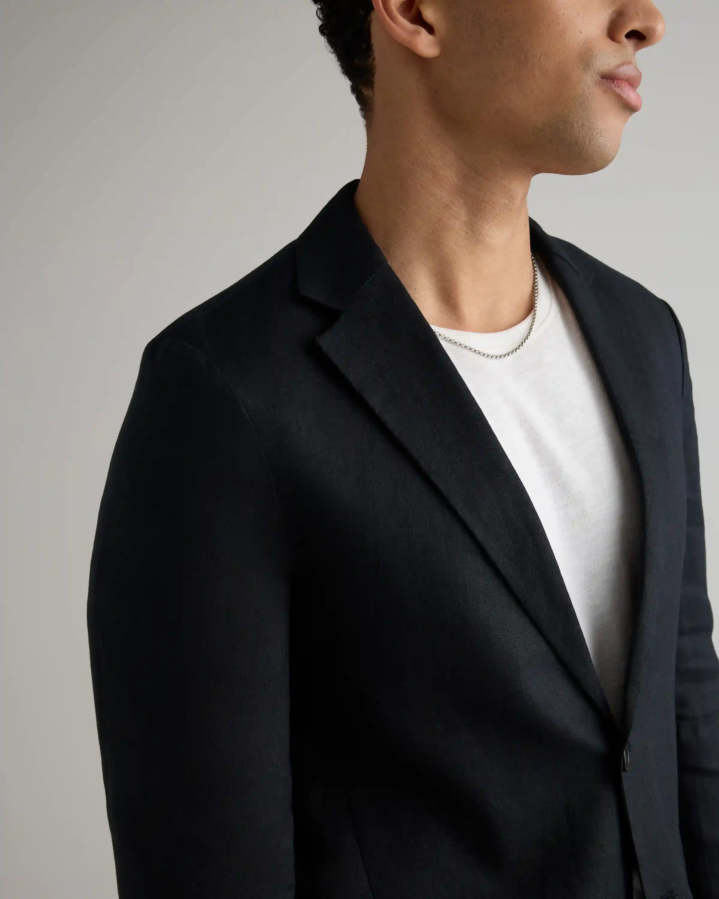 100% European Linen Blazer