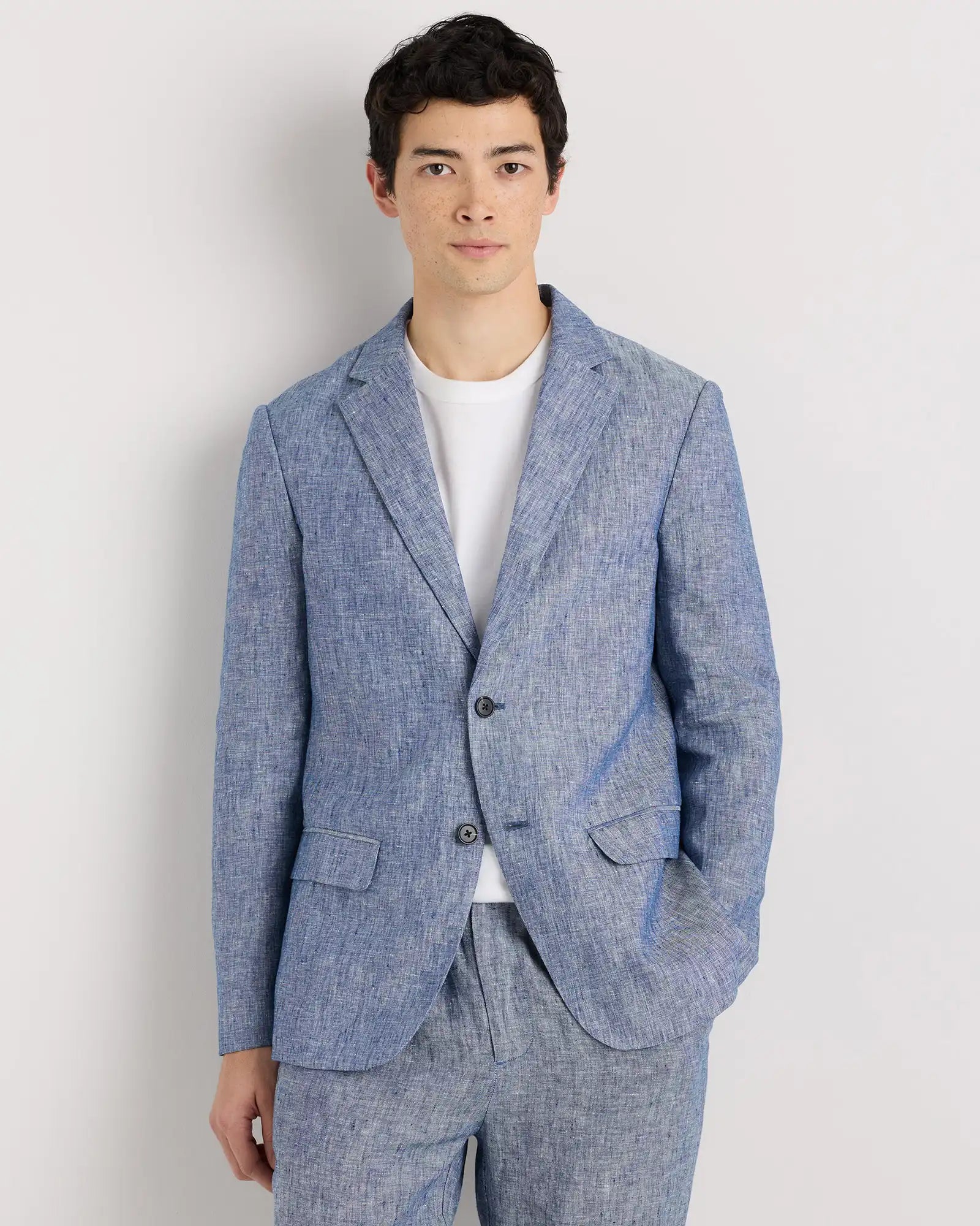 100% European Linen Blazer