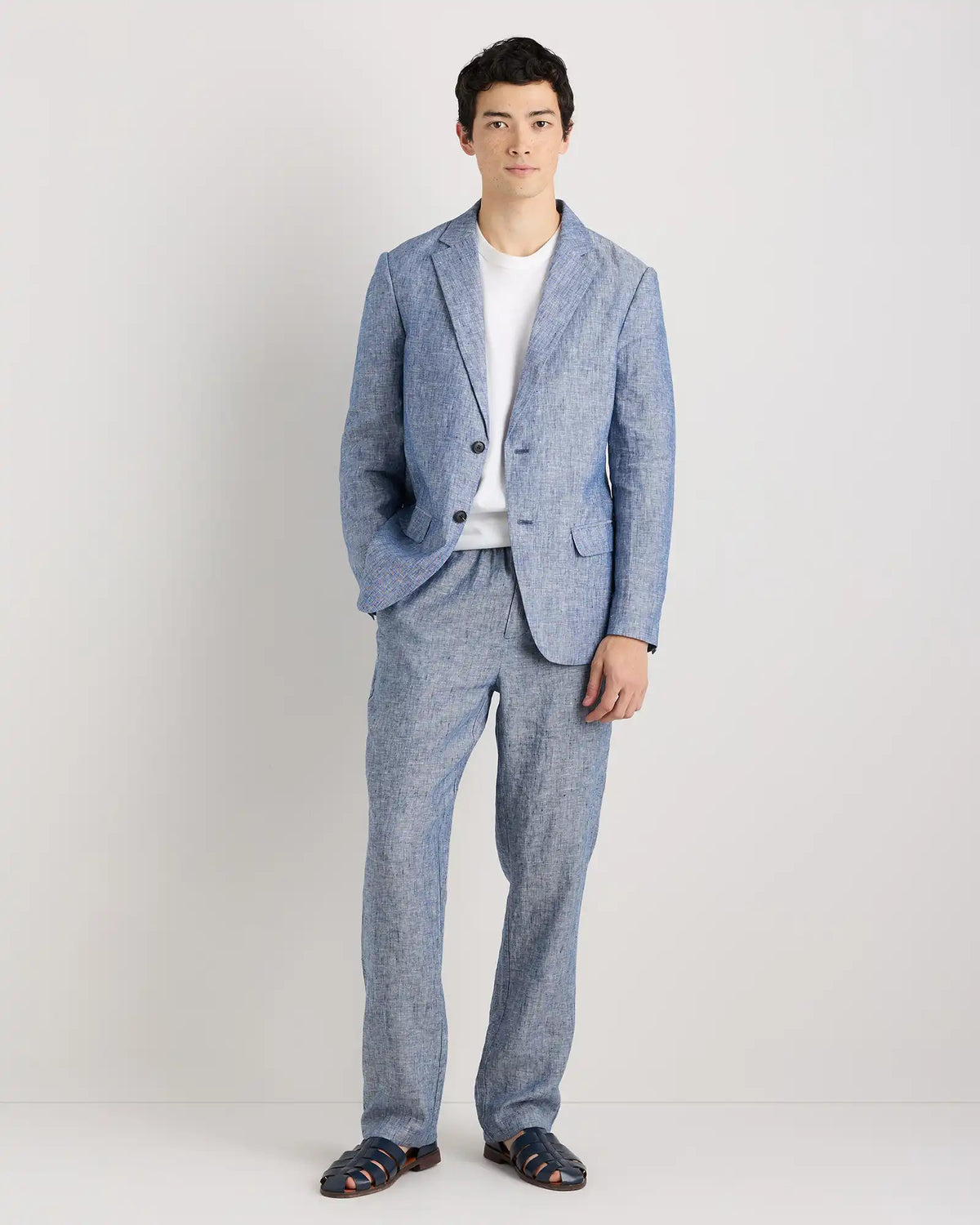100% European Linen Blazer
