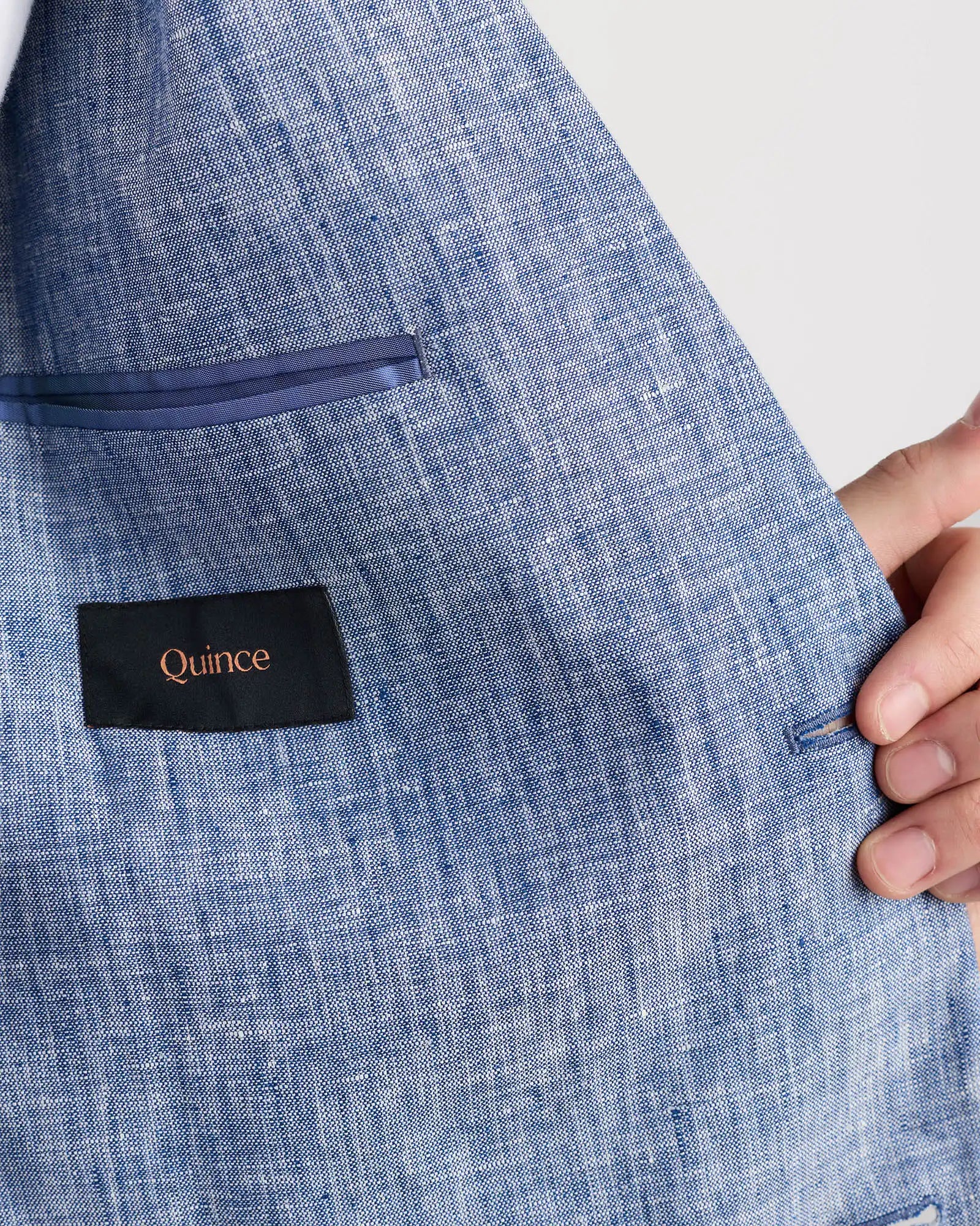 100% European Linen Blazer
