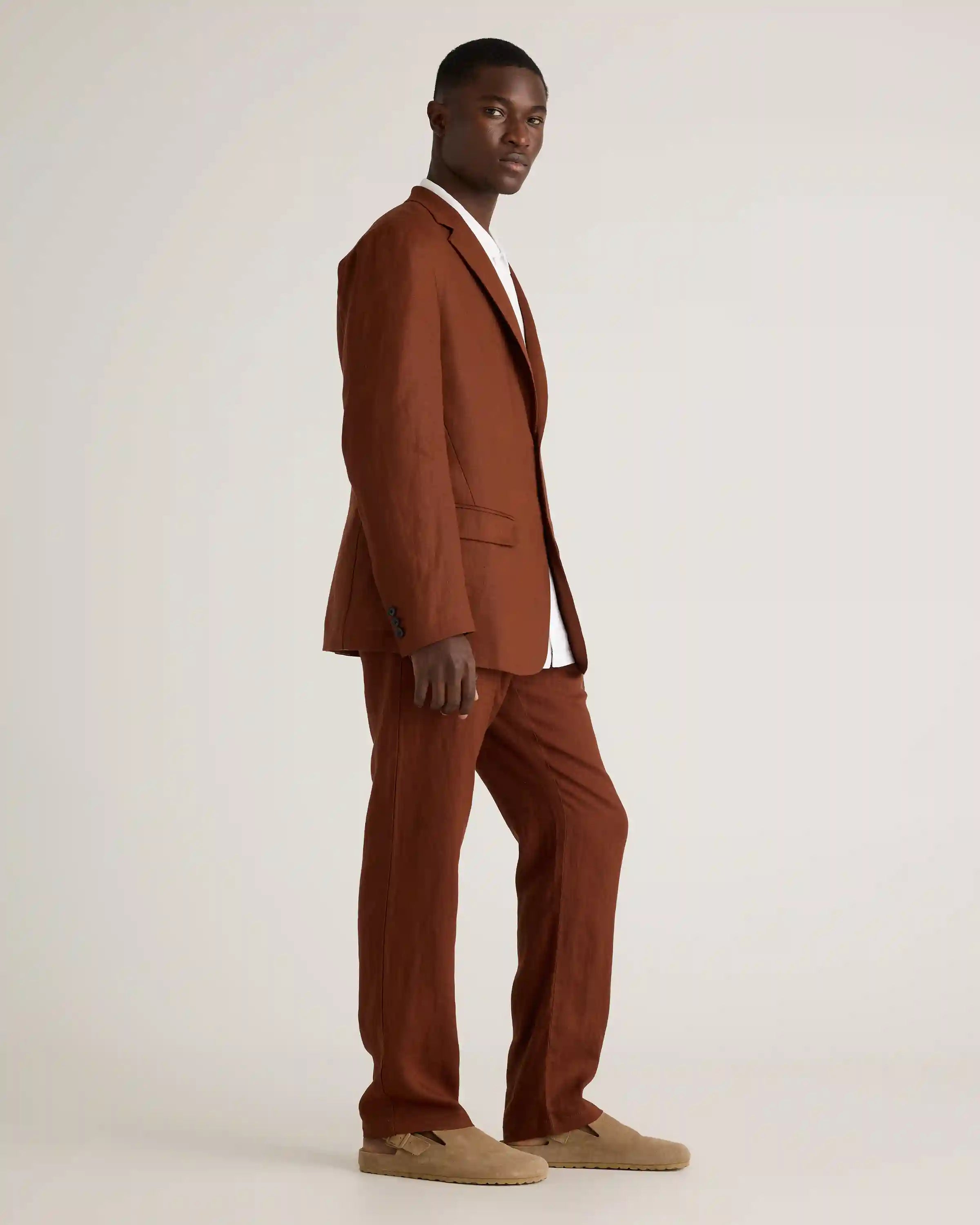 100% European Linen Blazer