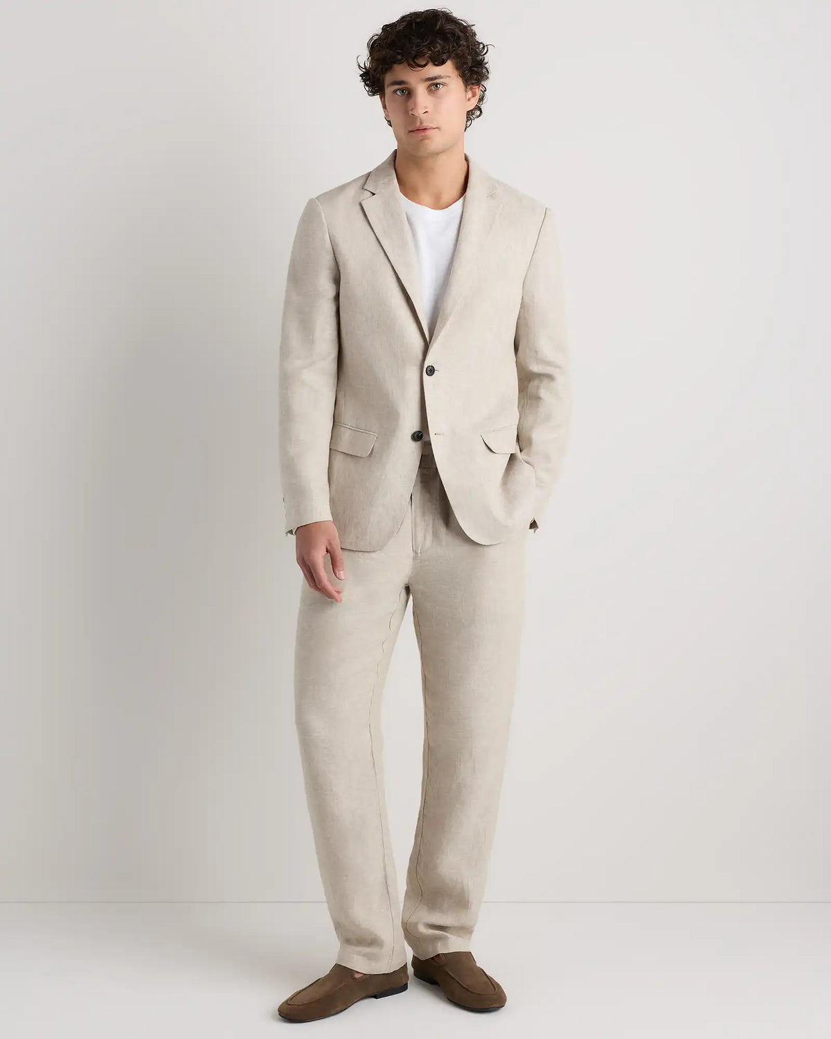100% European Linen Blazer