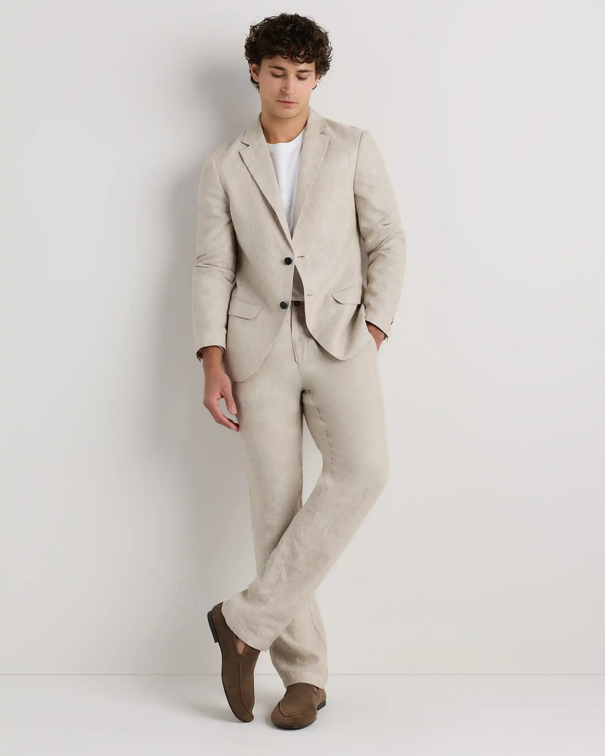 100% European Linen Blazer