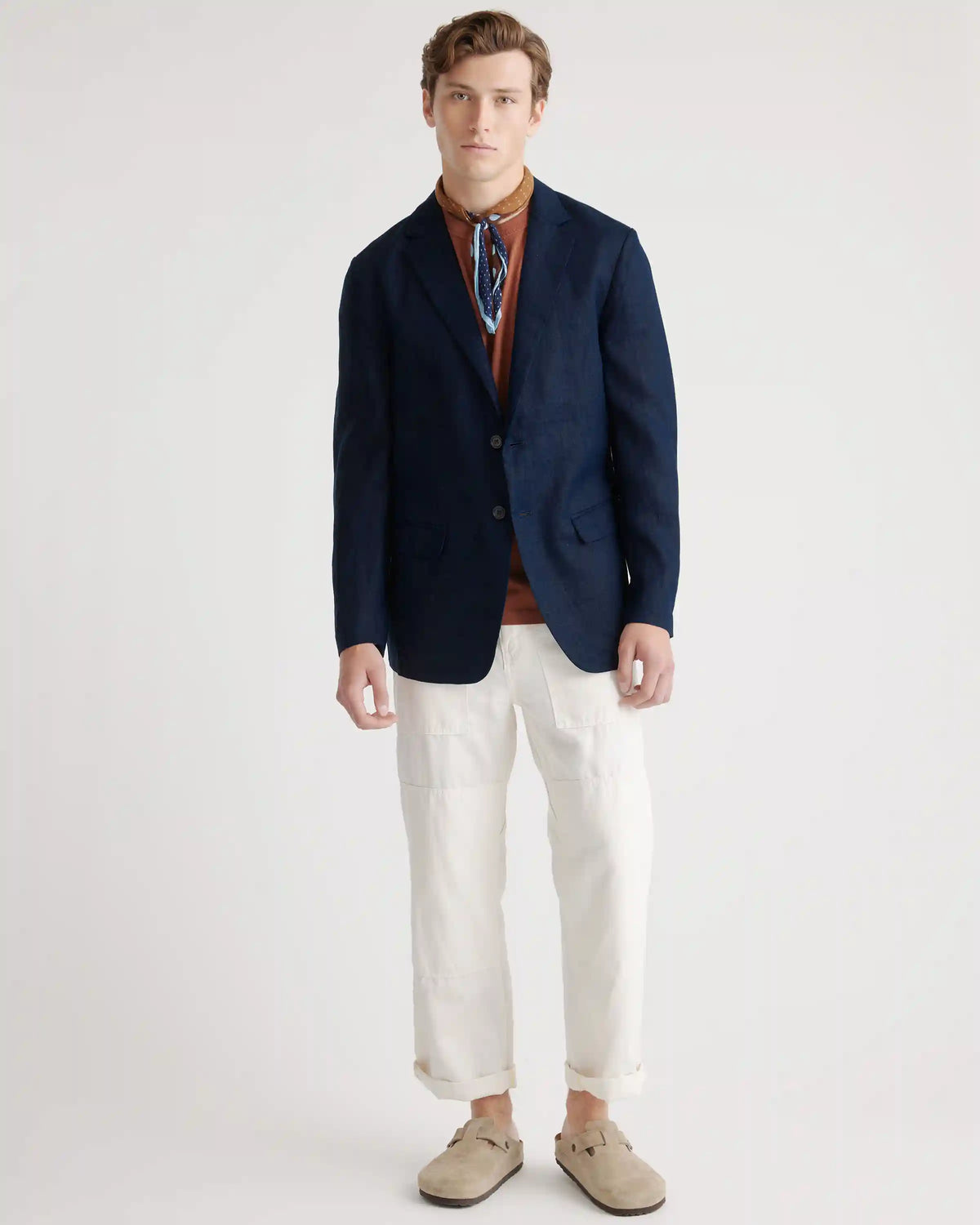 100% European Linen Blazer
