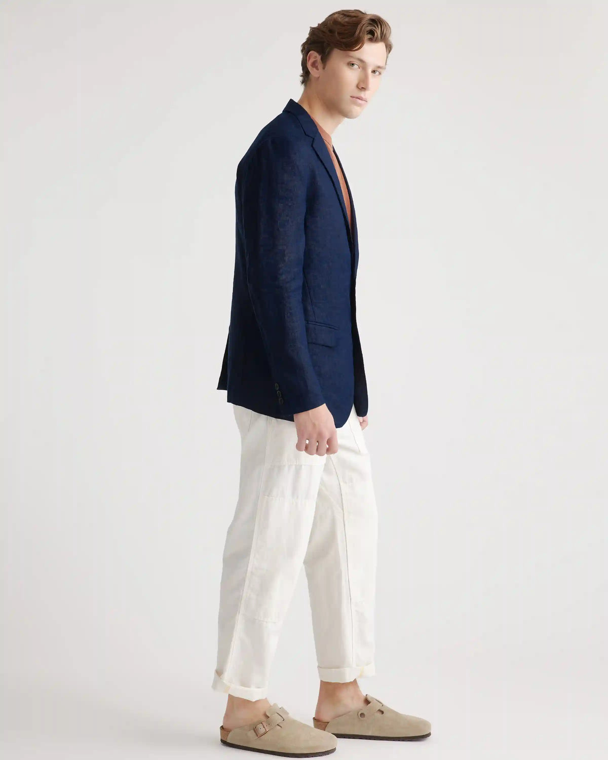100% European Linen Blazer