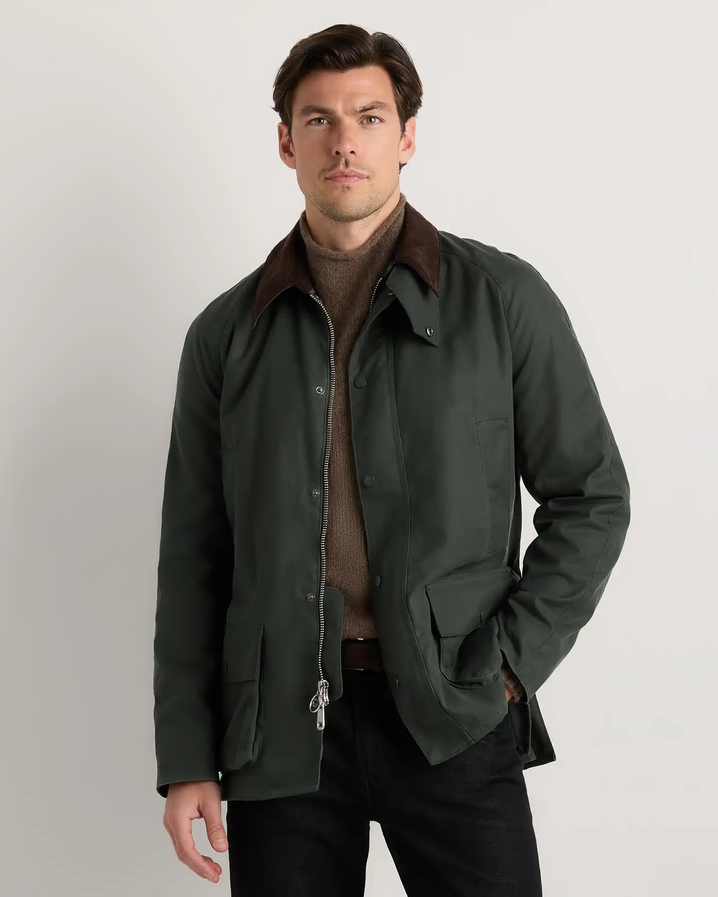 Organic Waxed Cotton Barn Jacket