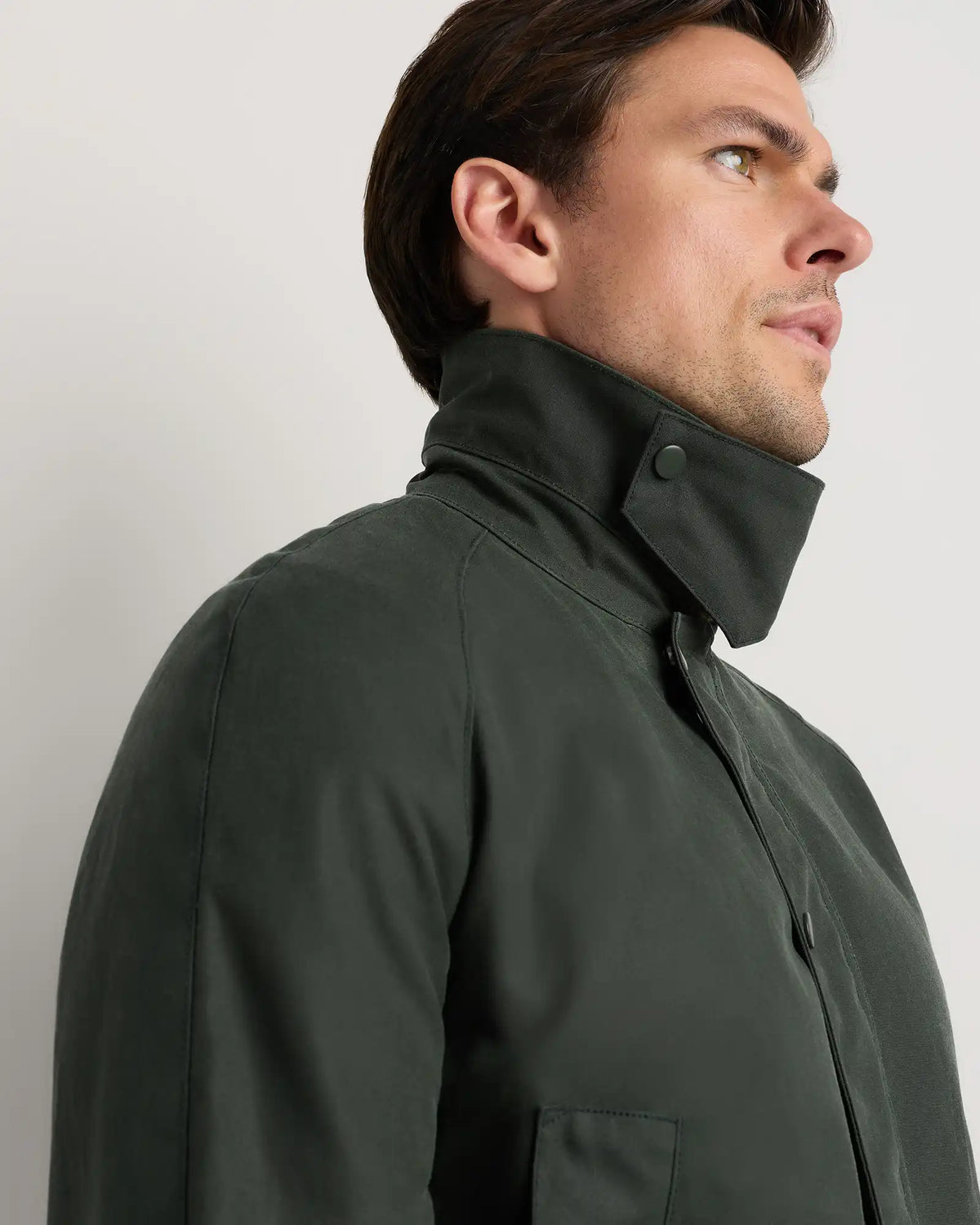 Organic Waxed Cotton Barn Jacket