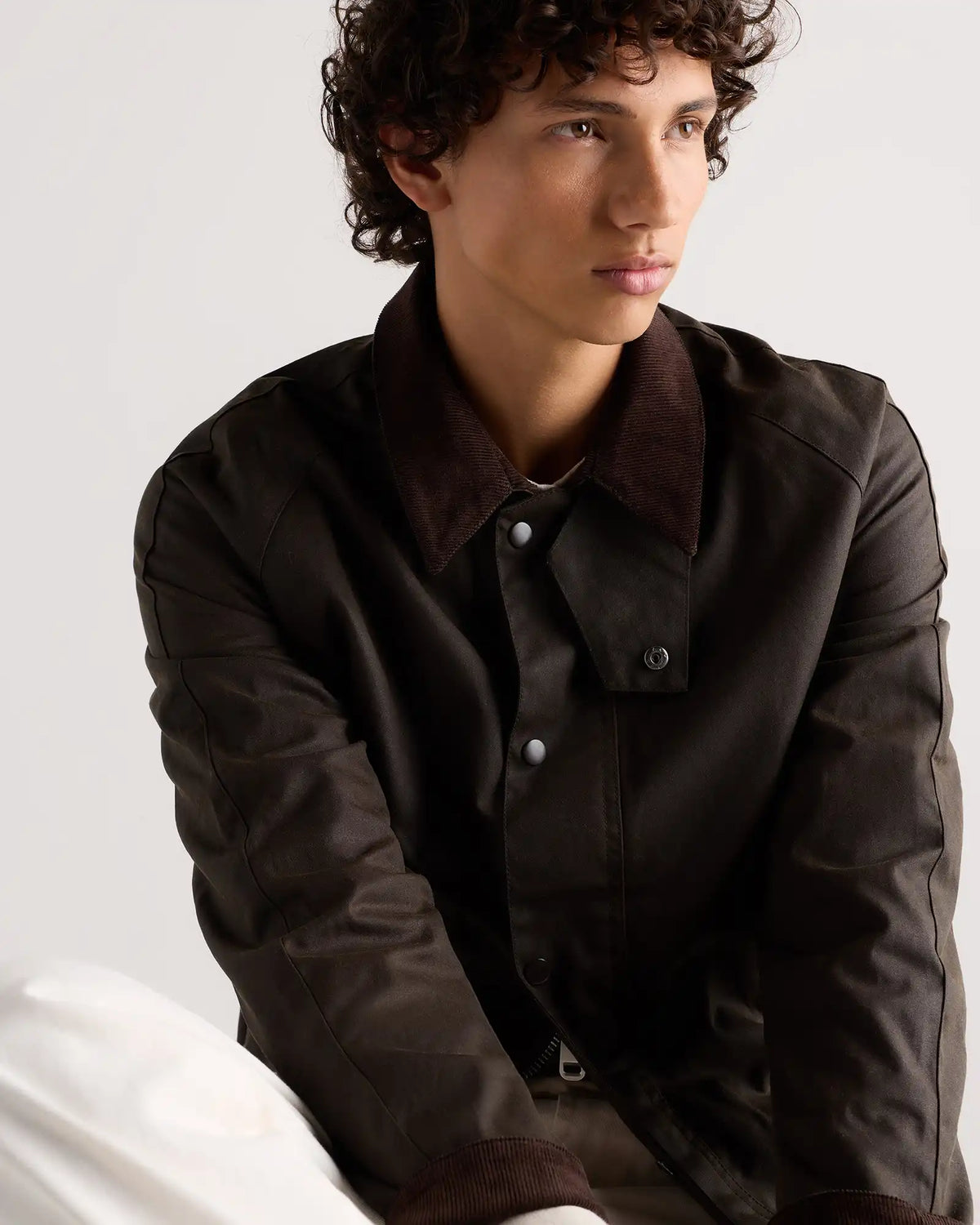 Organic Waxed Cotton Barn Jacket