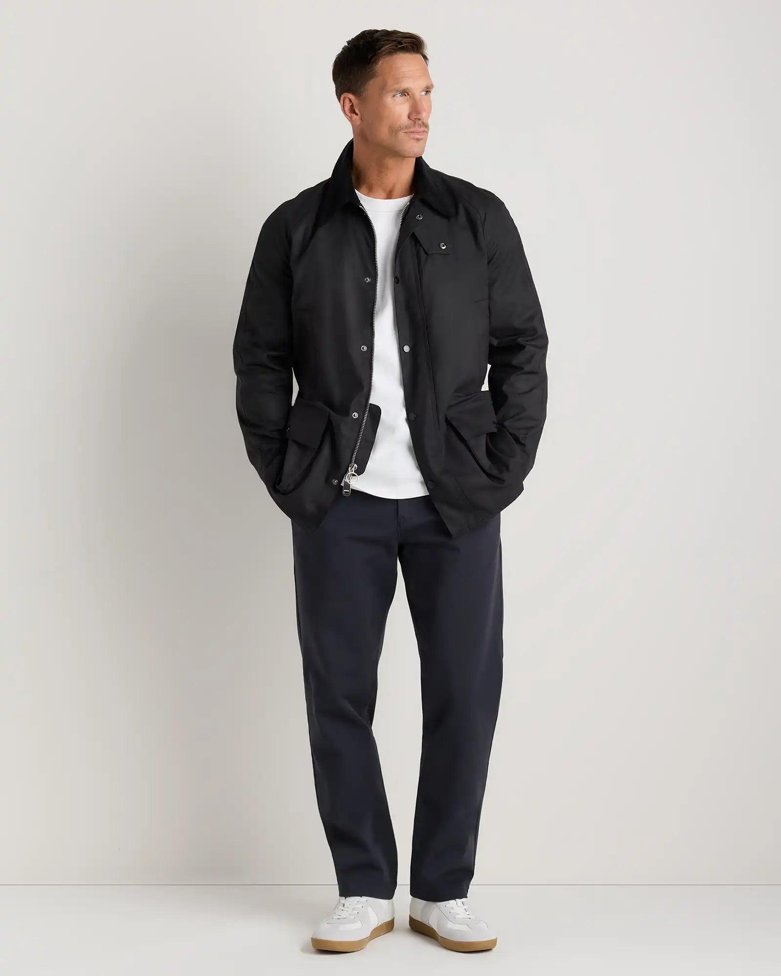 Organic Waxed Cotton Barn Jacket