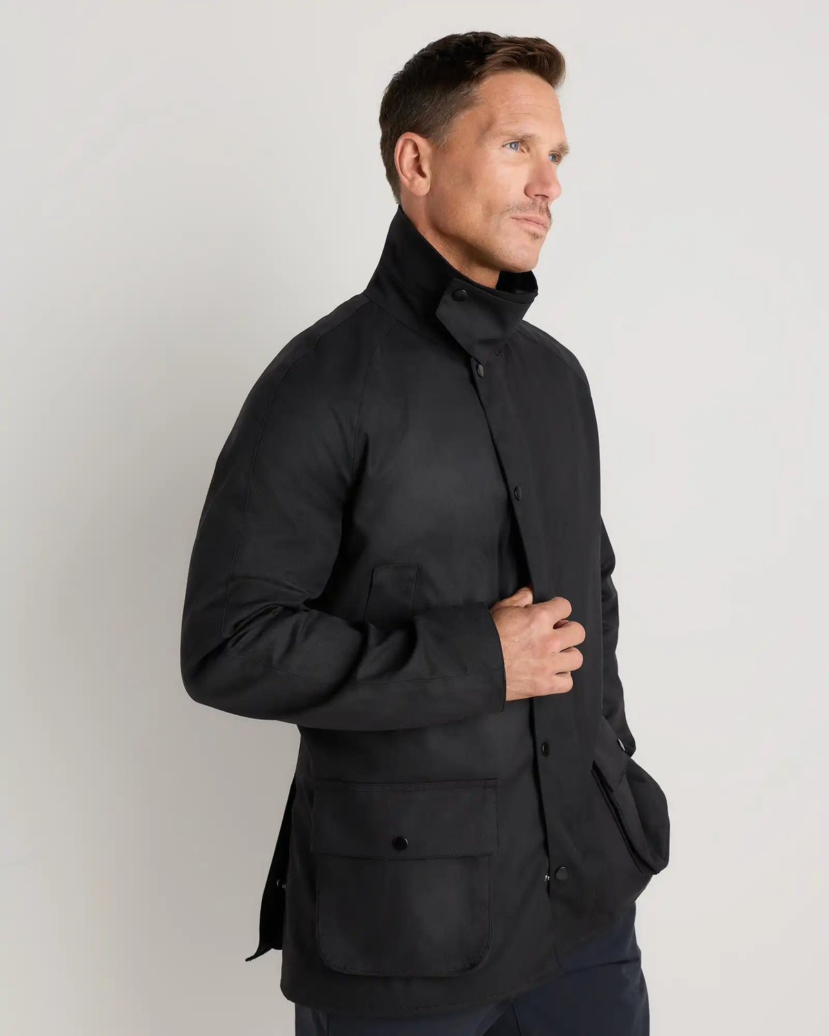 Organic Waxed Cotton Barn Jacket