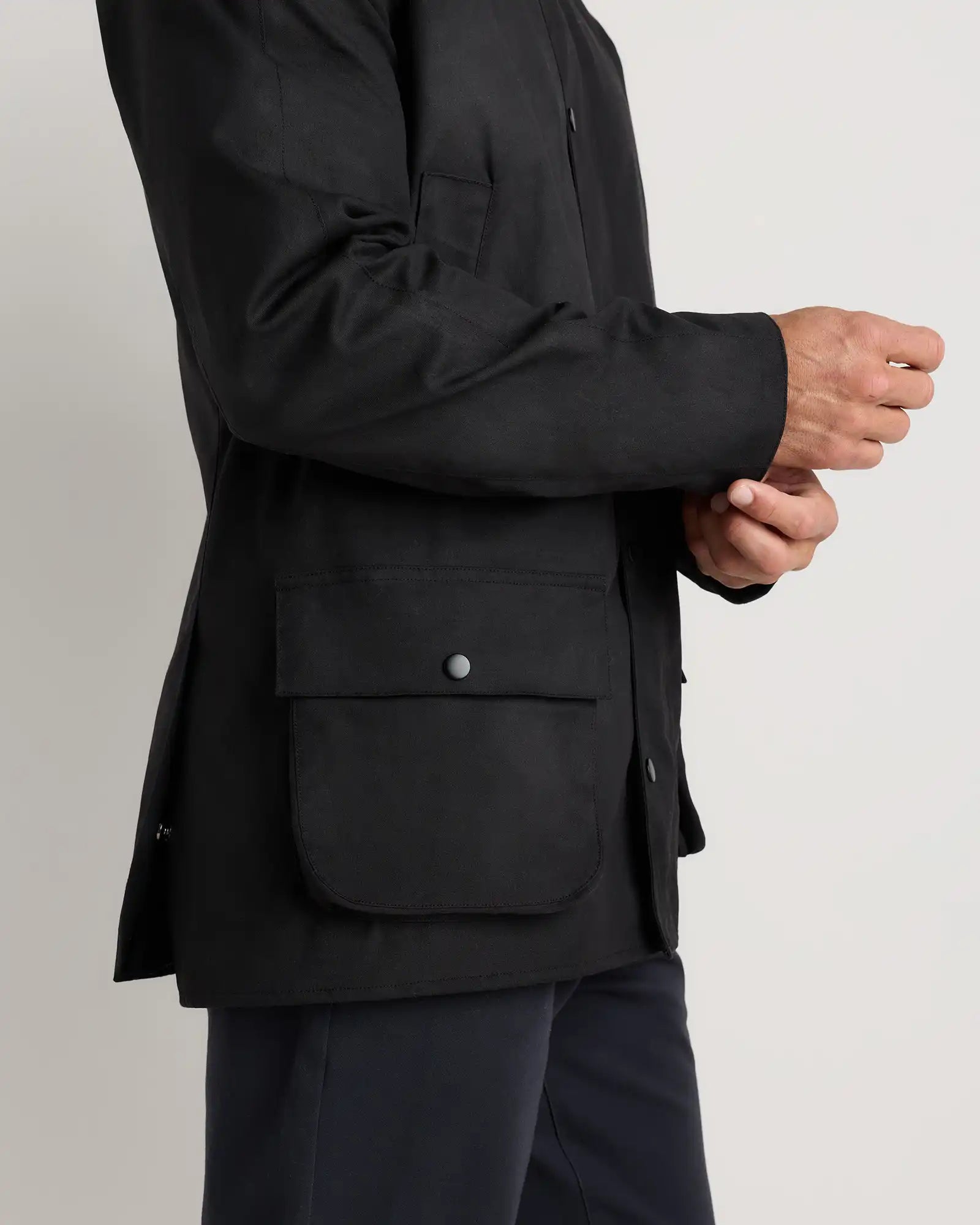 Organic Waxed Cotton Barn Jacket