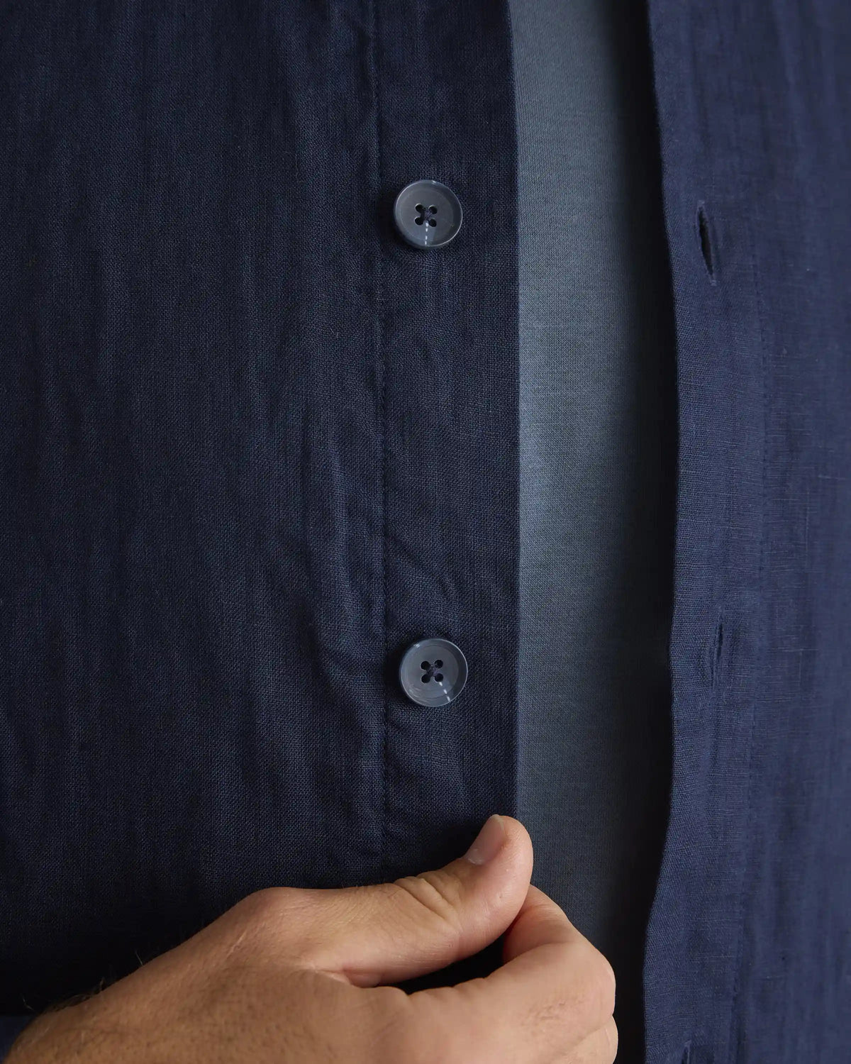 100% European Linen Chore Jacket