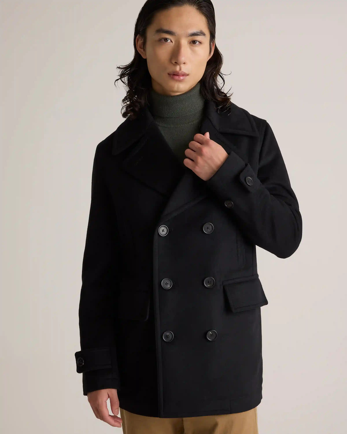 Italian Wool Peacoat
