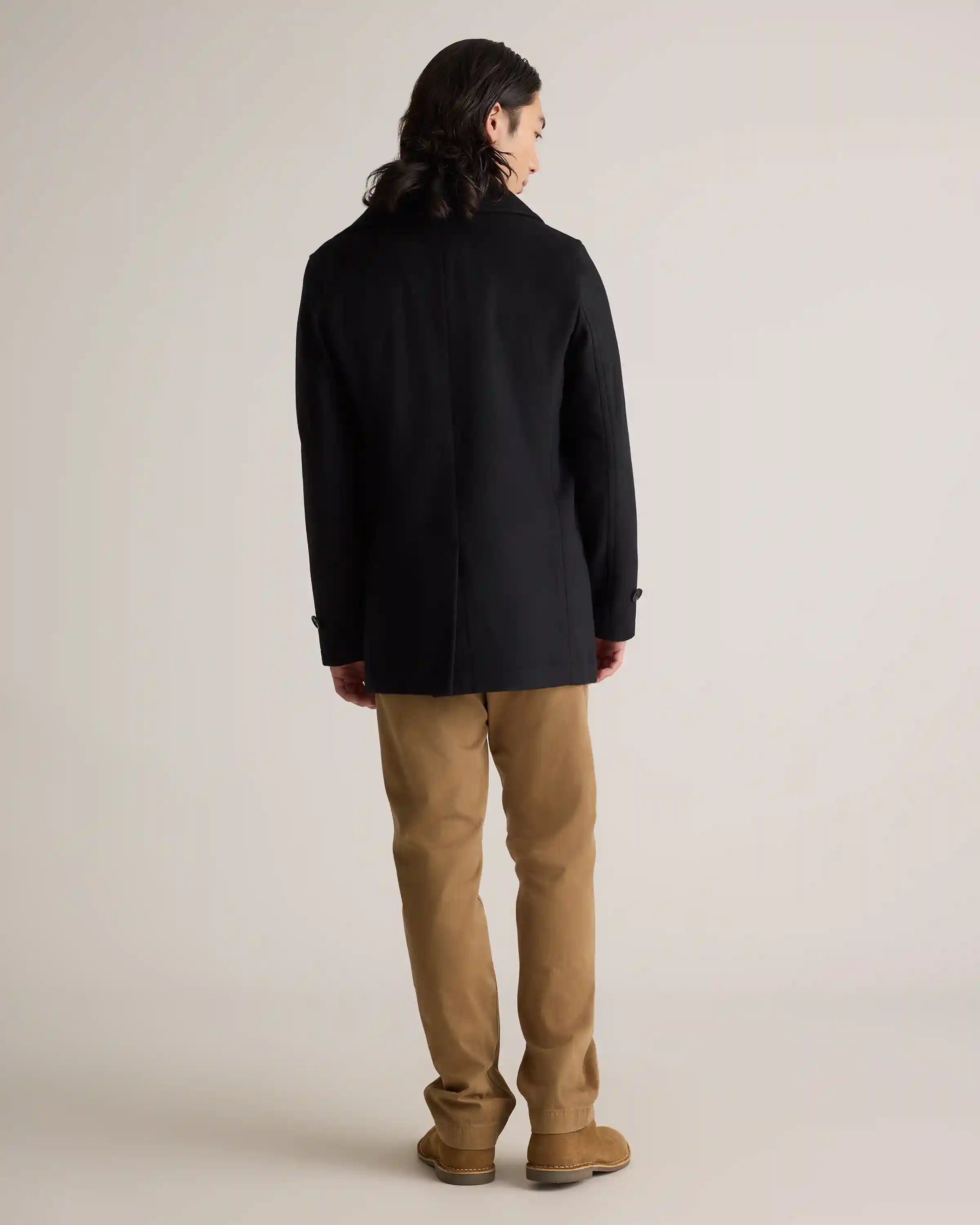 Italian Wool Peacoat