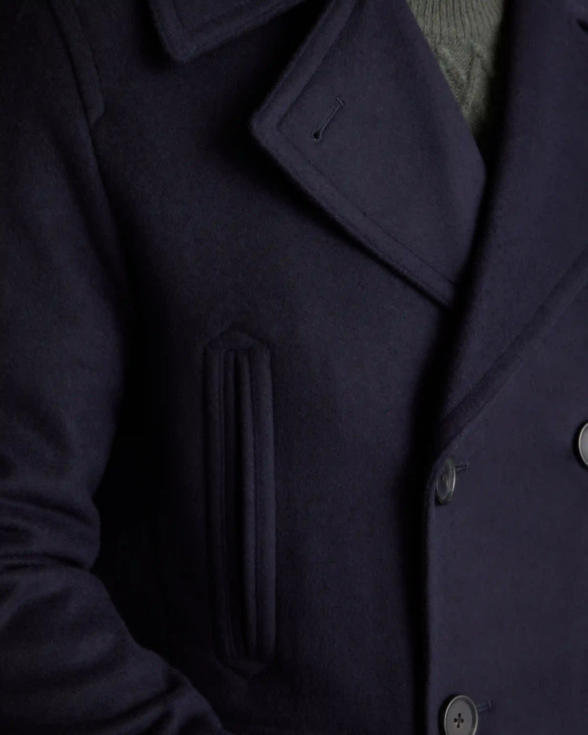 Italian Wool Peacoat