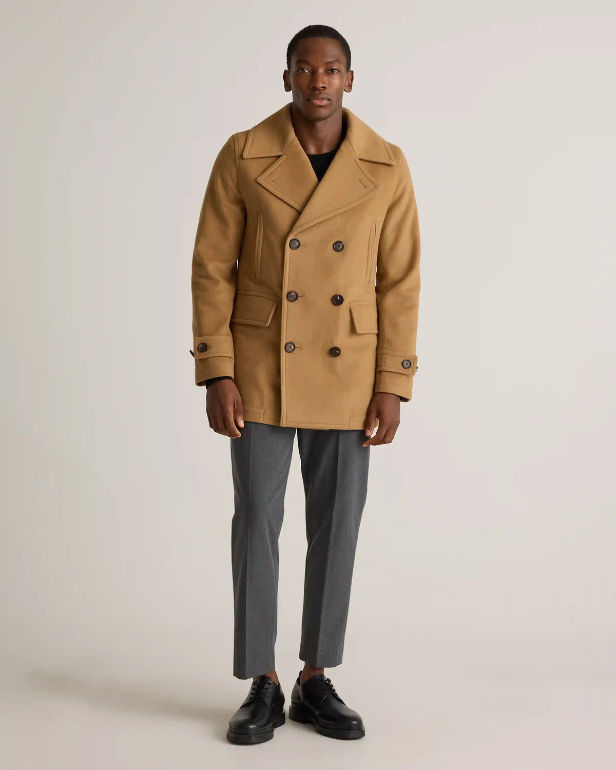 Italian Wool Peacoat