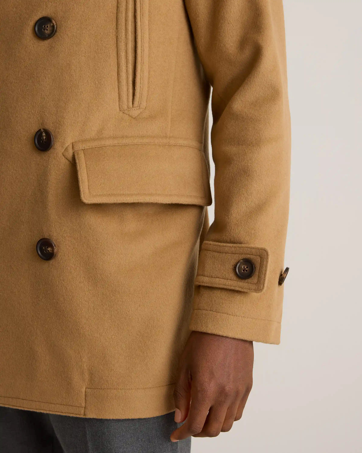 Italian Wool Peacoat