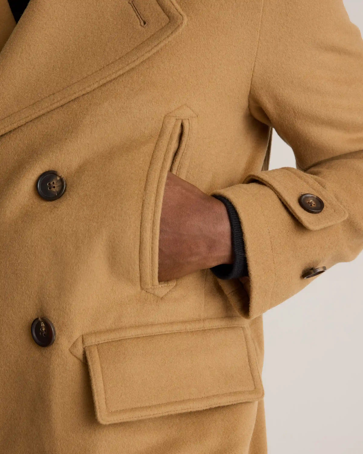 Italian Wool Peacoat