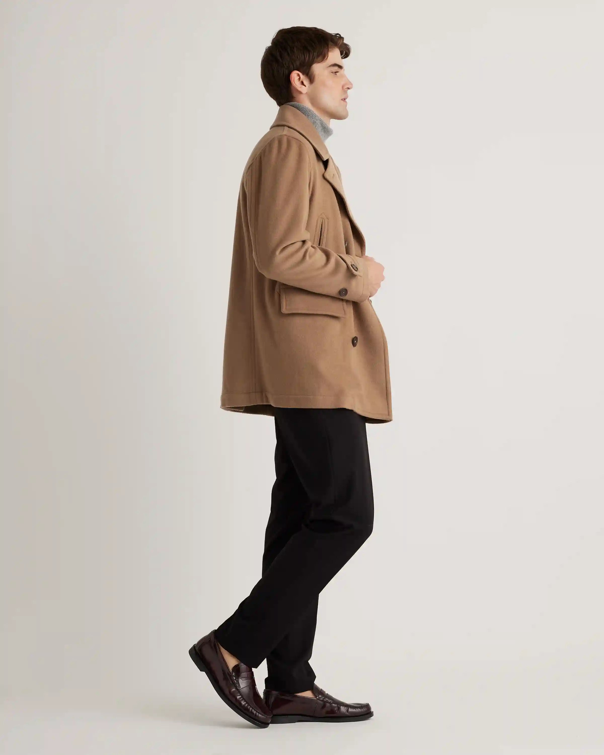 Italian Wool Peacoat