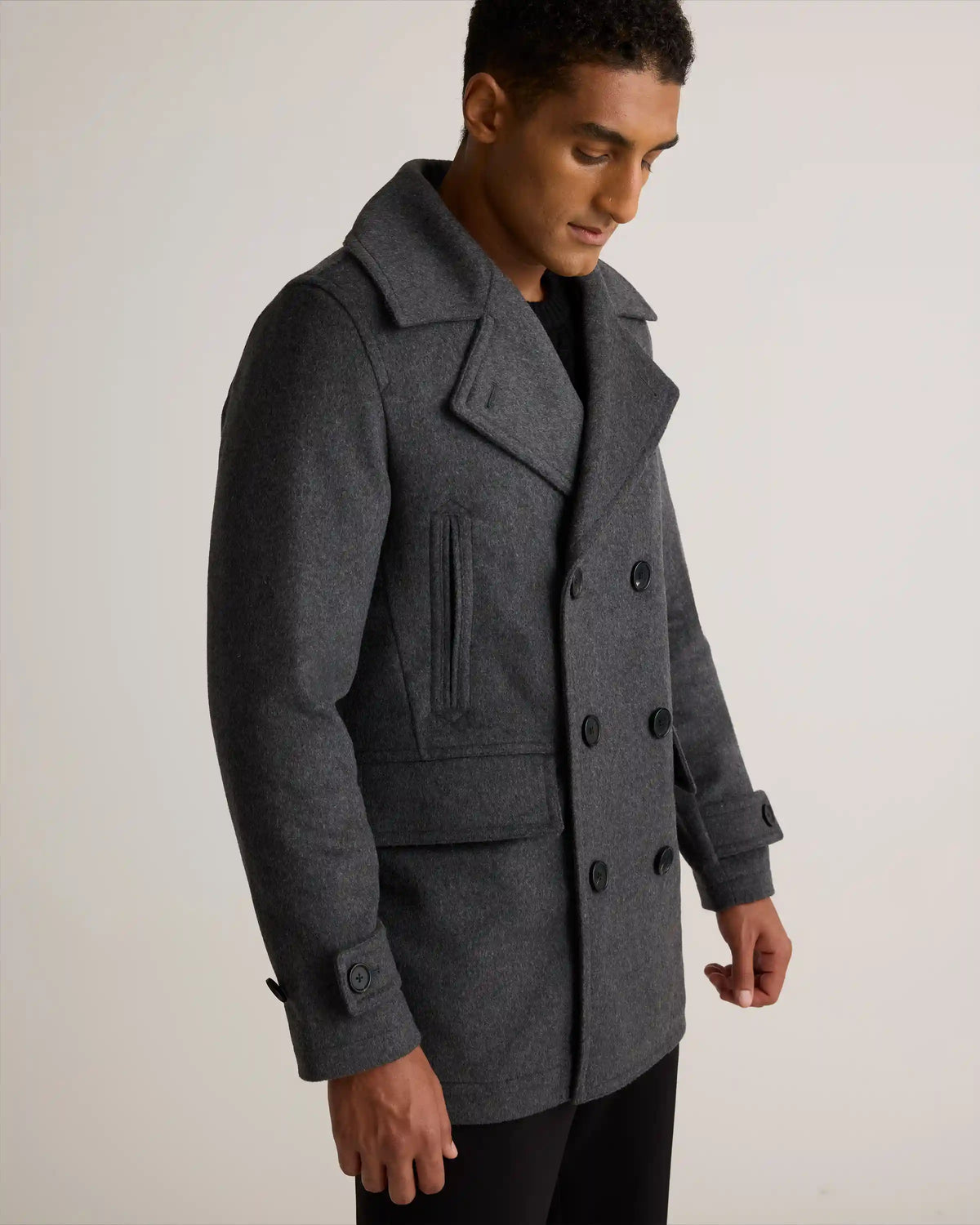 Italian Wool Peacoat