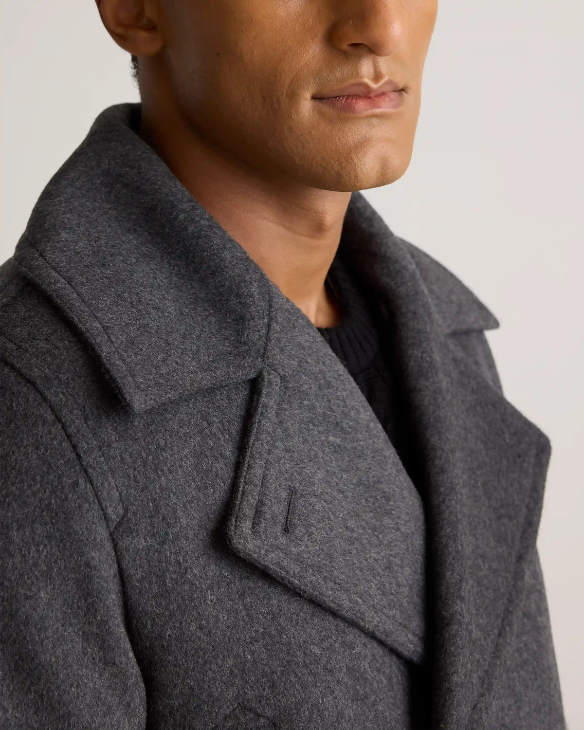 Italian Wool Peacoat