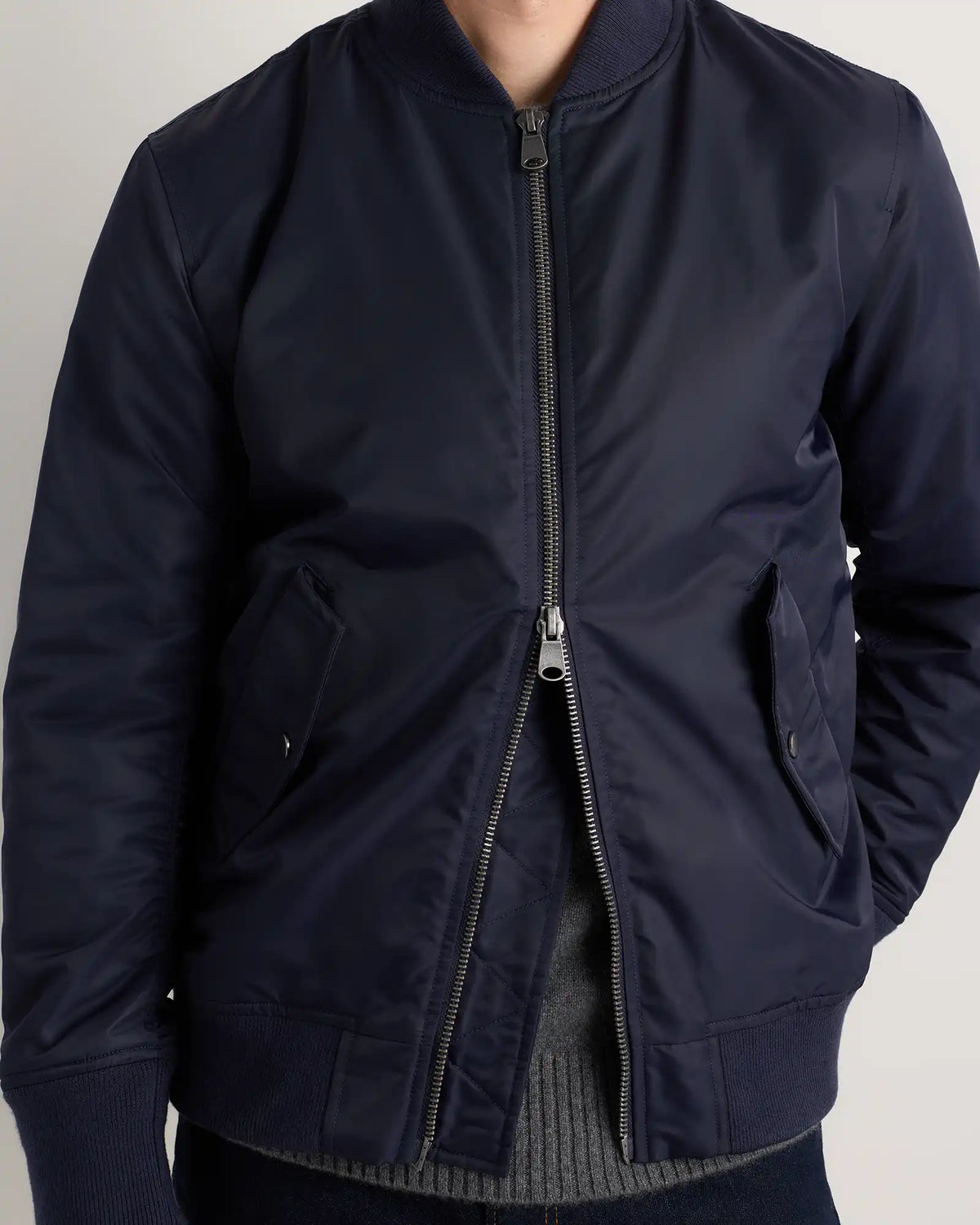 Flight Nylon Bomber Jacket
