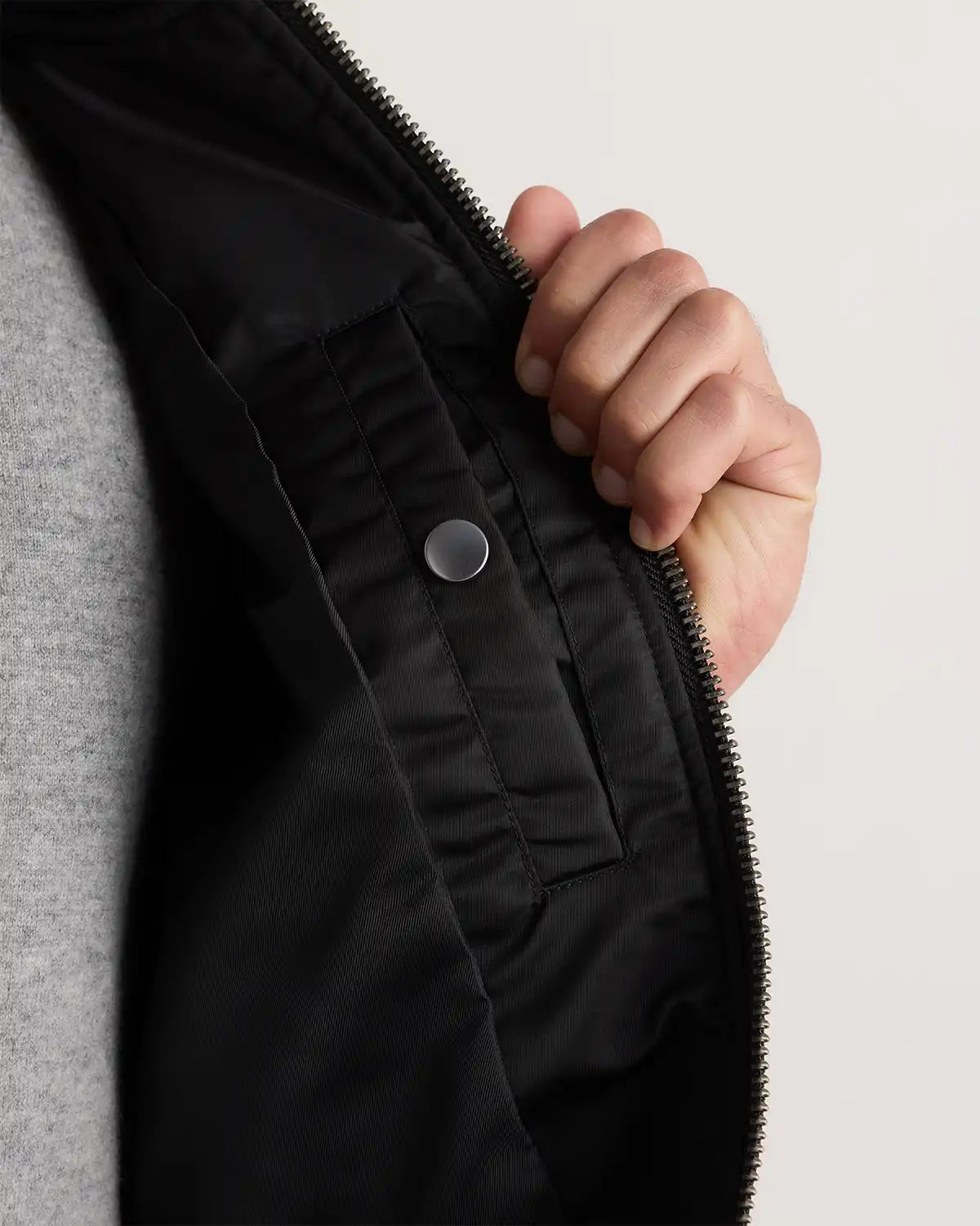 Flight Nylon Bomber Jacket