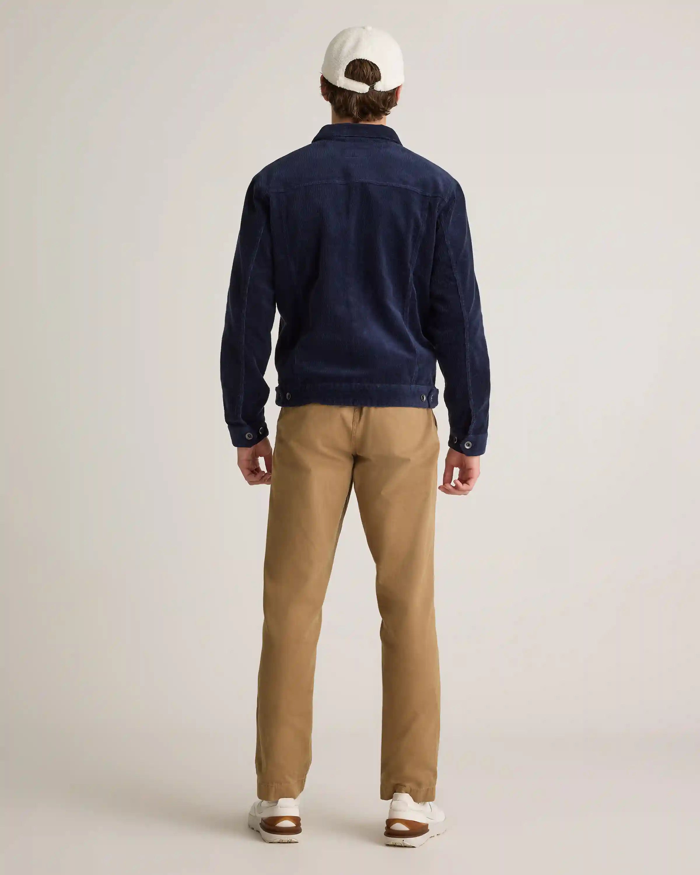 Organic Stretch Corduroy Trucker Jacket