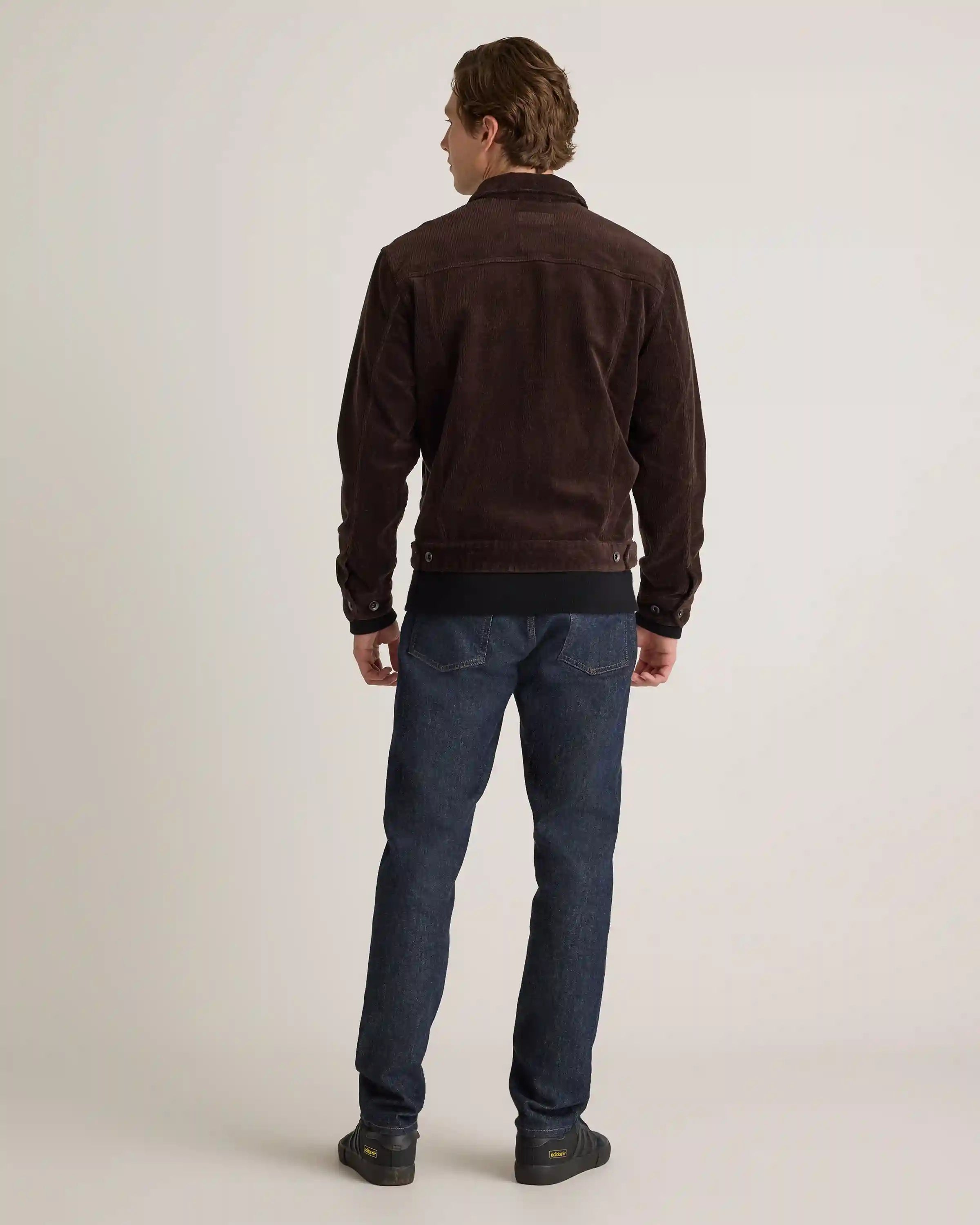Organic Stretch Corduroy Trucker Jacket