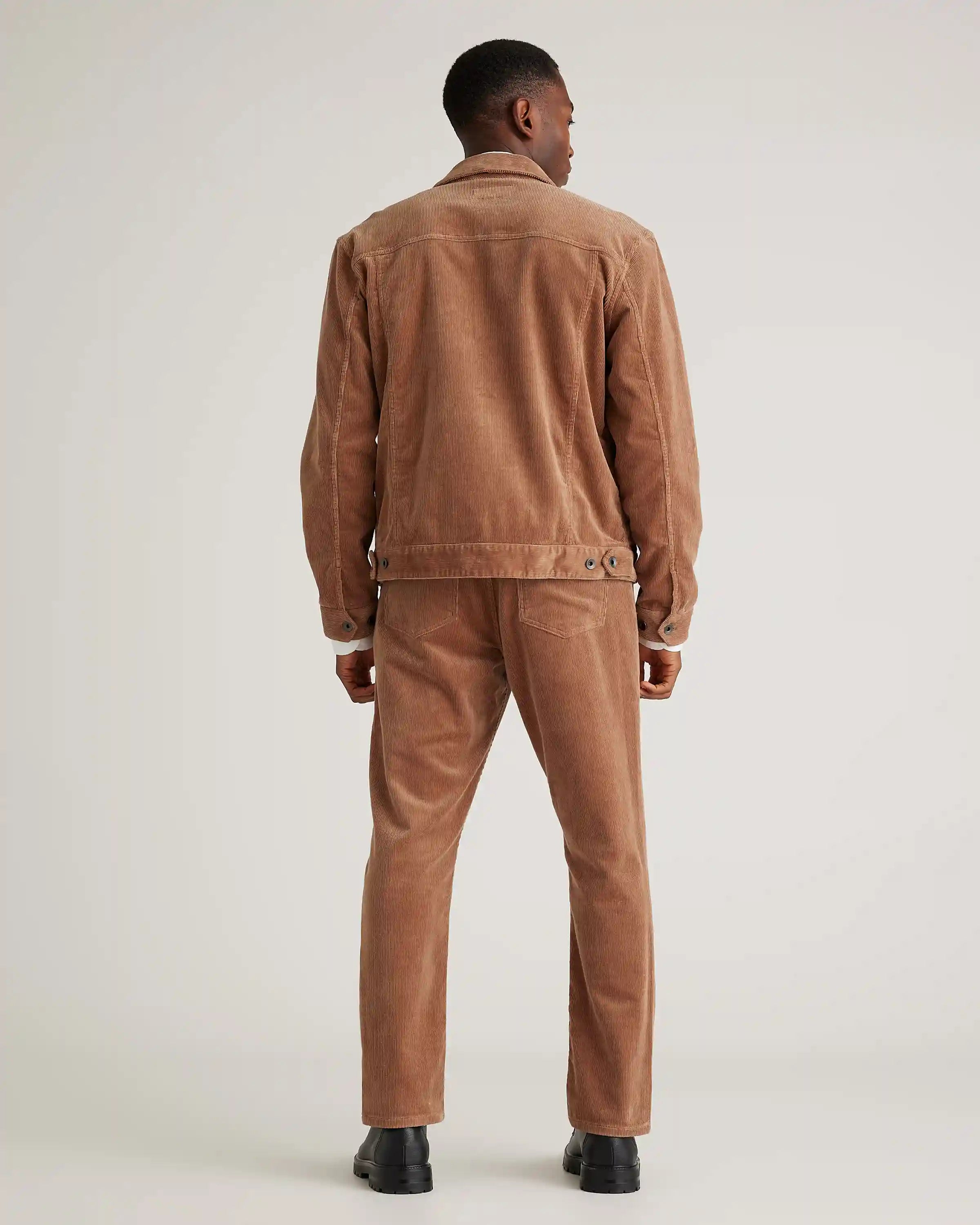 Organic Stretch Corduroy Trucker Jacket
