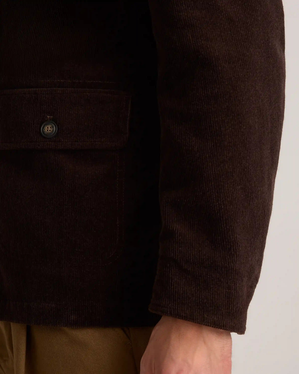 Organic Stretch Corduroy Chore Jacket