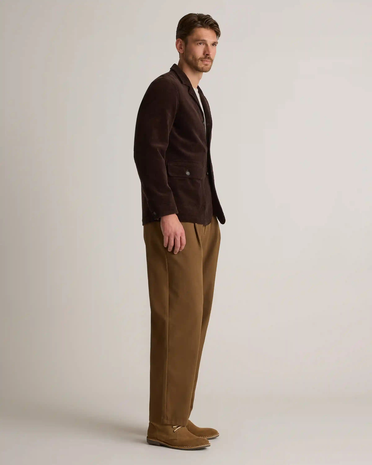 Organic Stretch Corduroy Chore Jacket