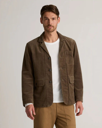 Organic Stretch Corduroy Chore Jacket