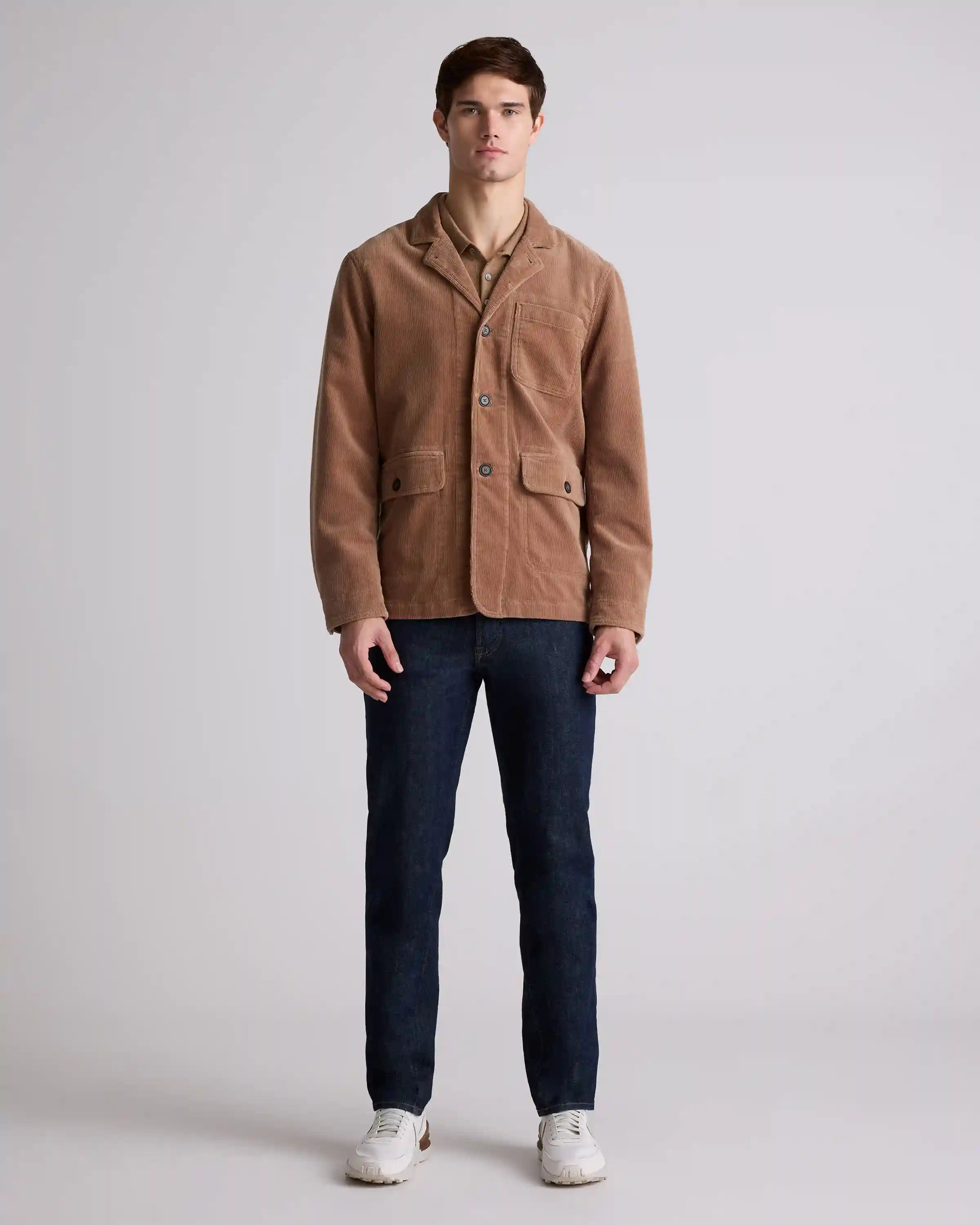 Organic Stretch Corduroy Chore Jacket