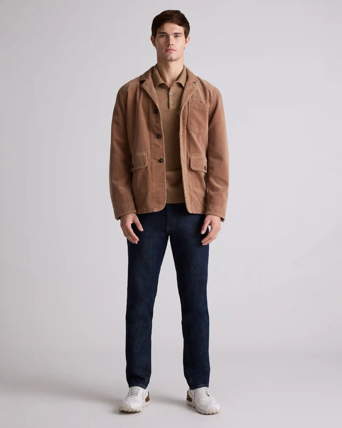 Organic Stretch Corduroy Chore Jacket